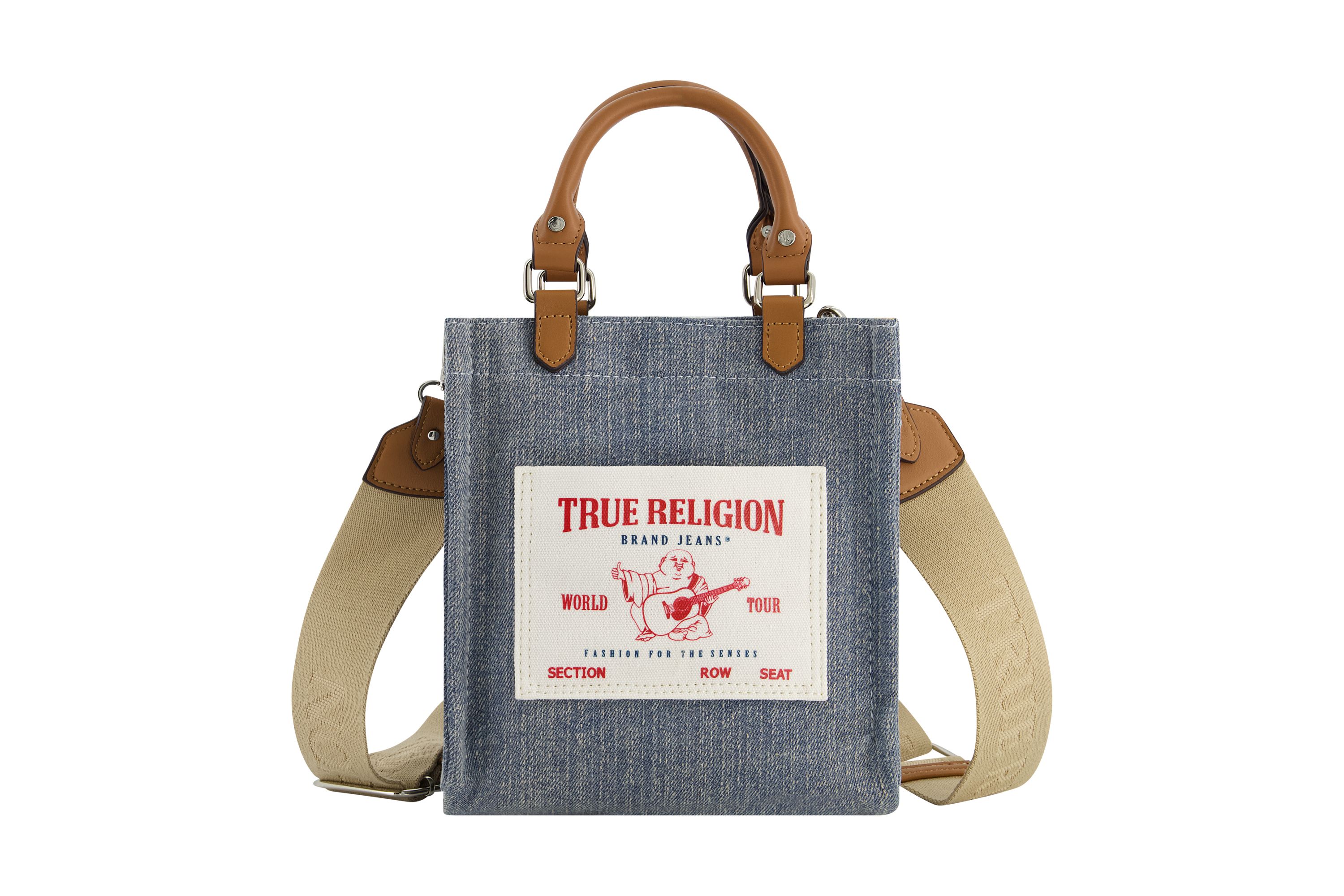 True religion North South Buddha Pocket Tote