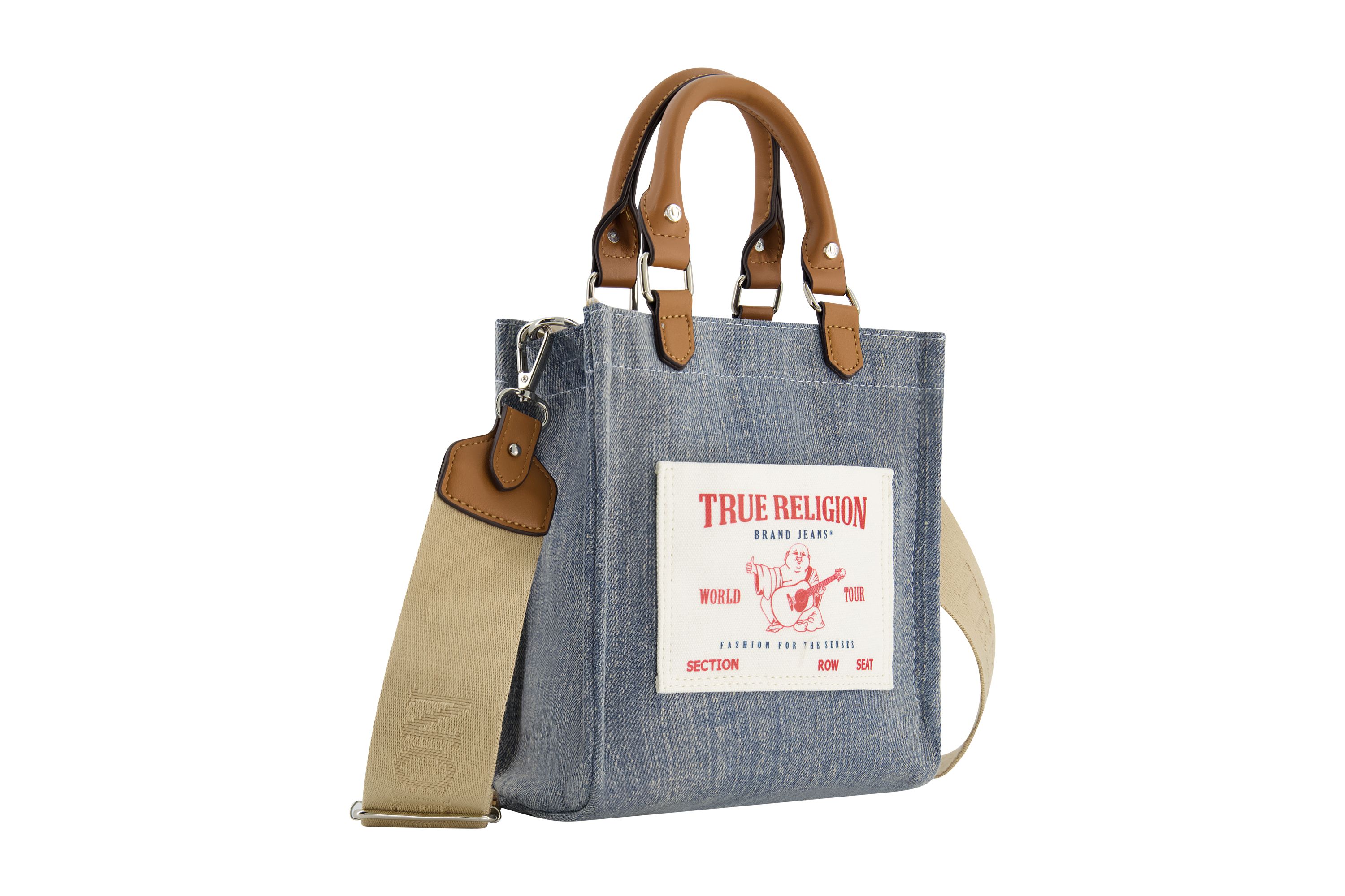 True religion North South Buddha Pocket Tote
