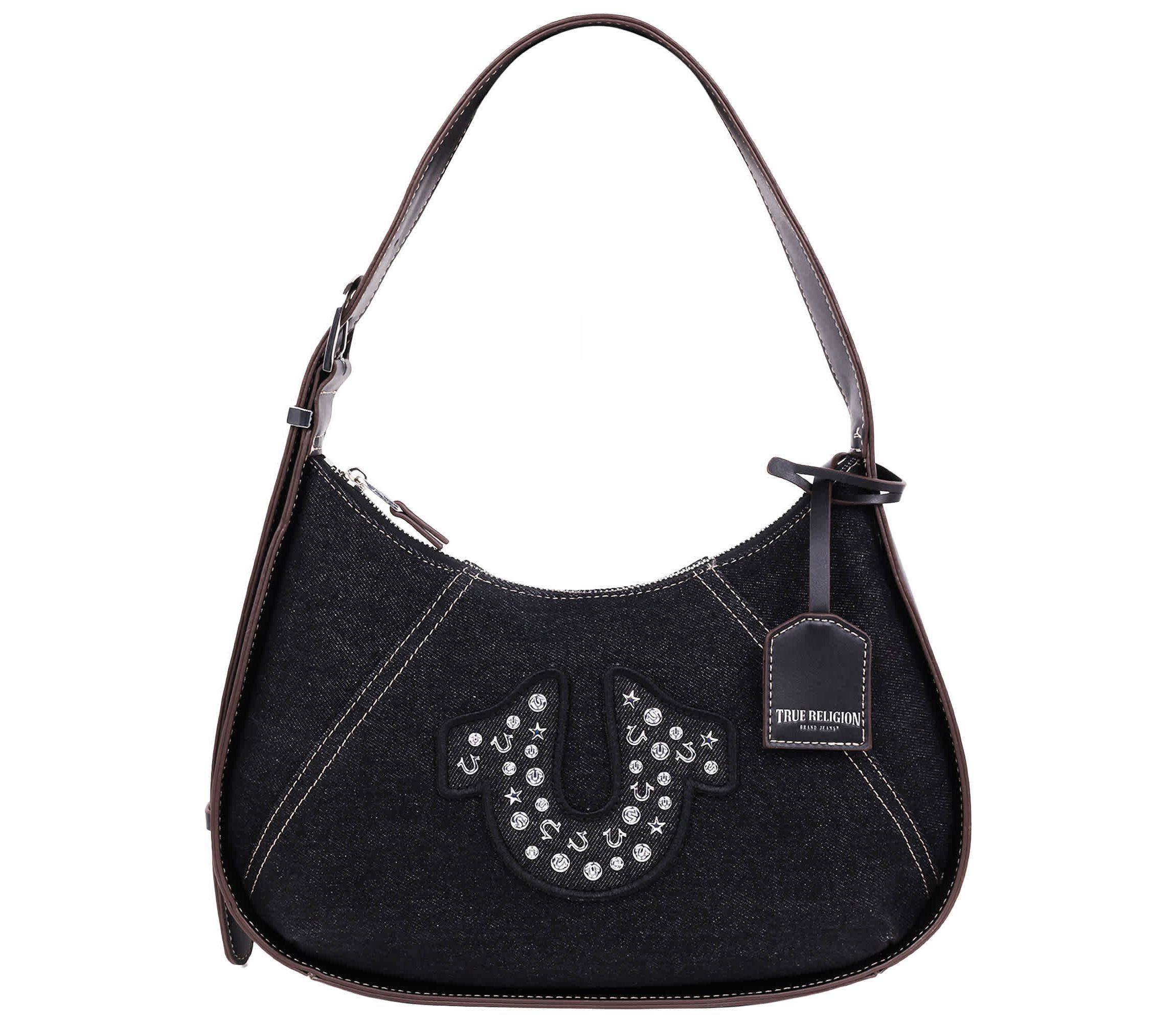 True Religon Strudded logo Denim Hobo