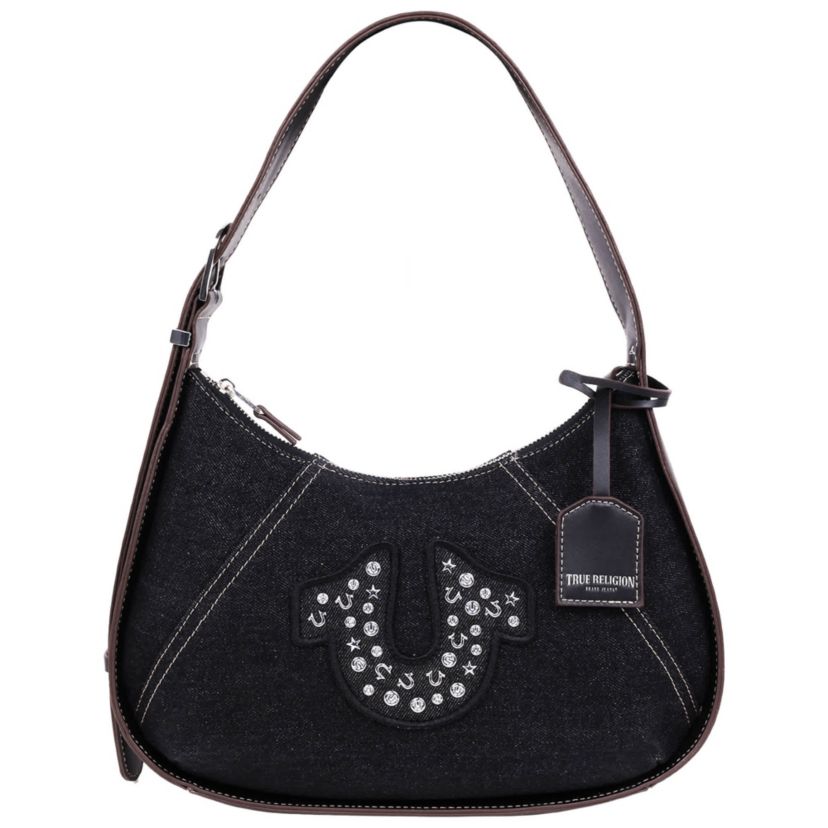 True Religon Strudded logo Denim Hobo