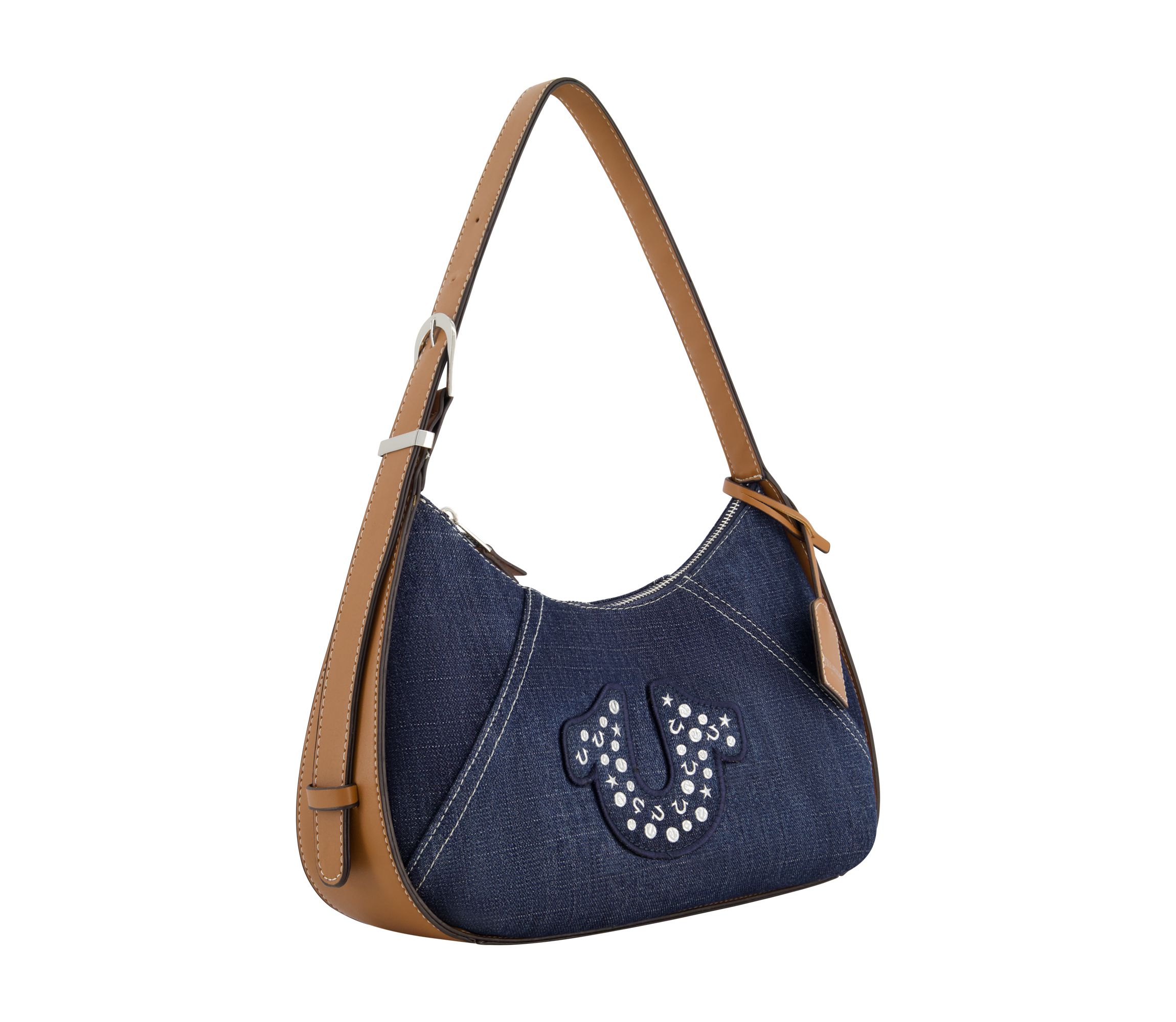 True Religon Strudded logo Denim Hobo