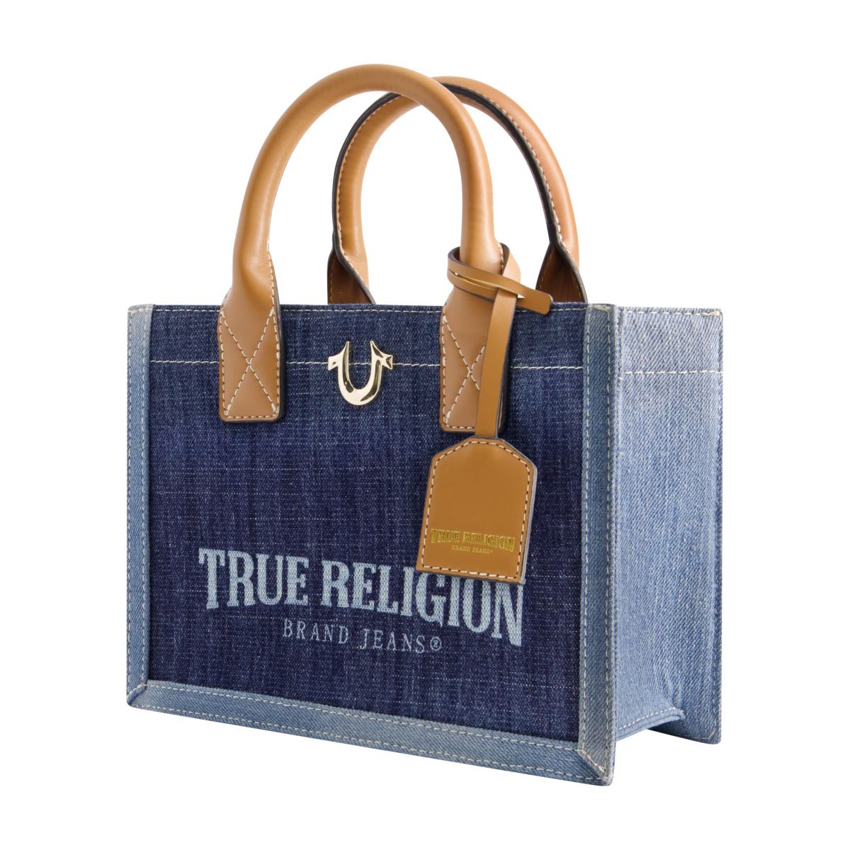 True Religion Modern Edge Denim Tote