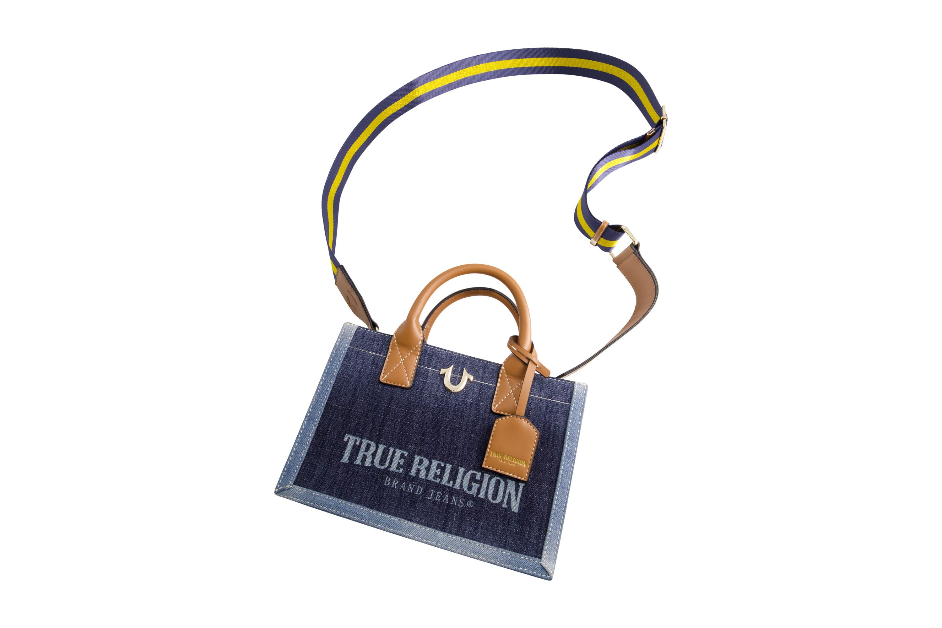True Religion Modern Edge Denim Tote