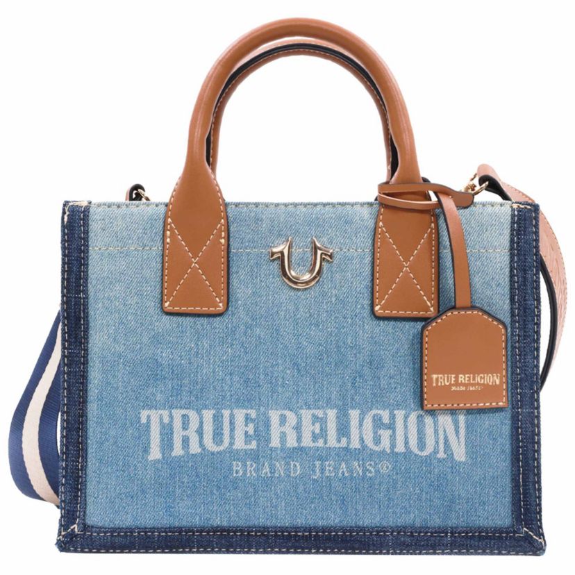 True Religion Modern Edge Denim Tote