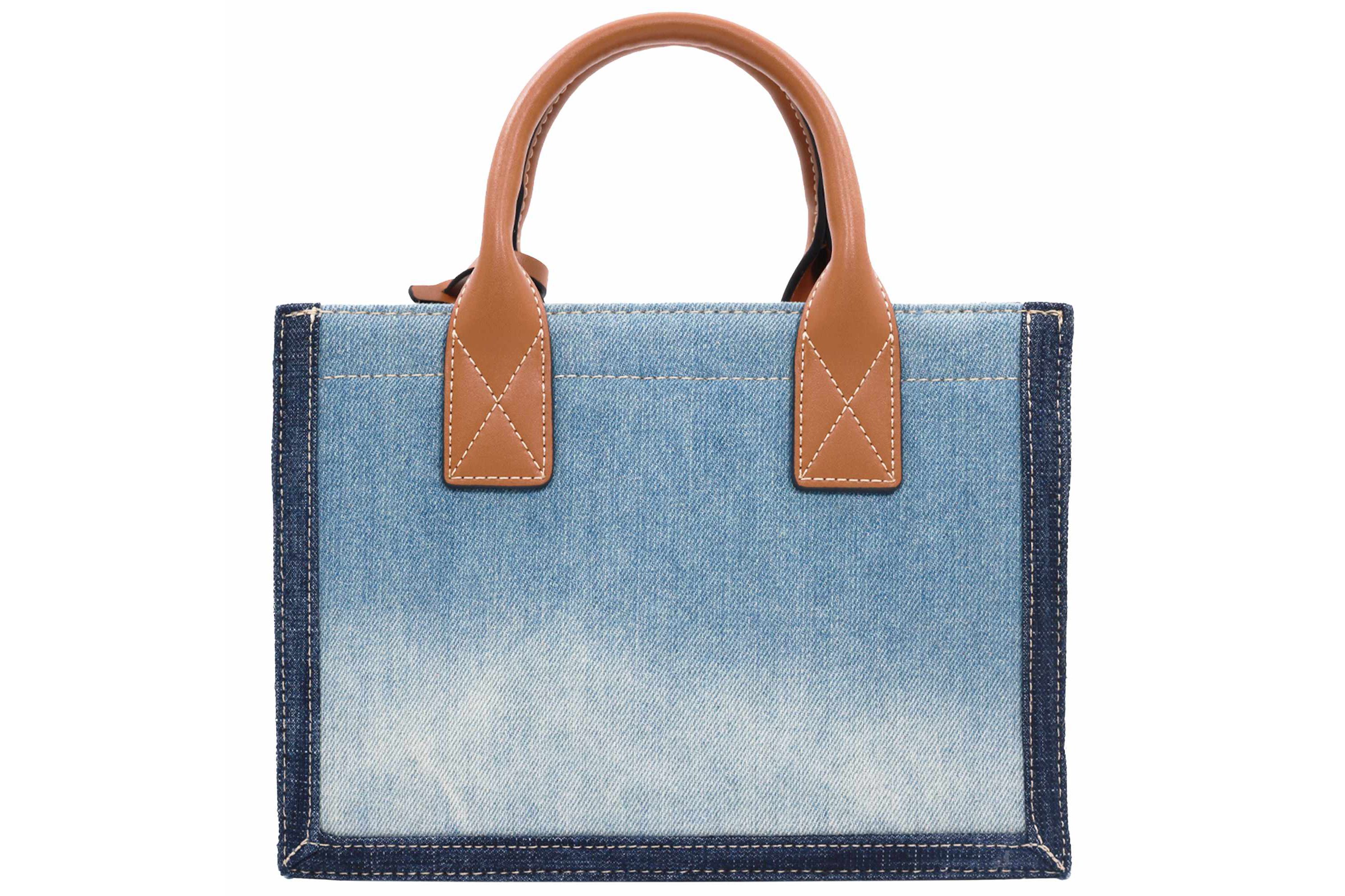 True Religion Modern Edge Denim Tote