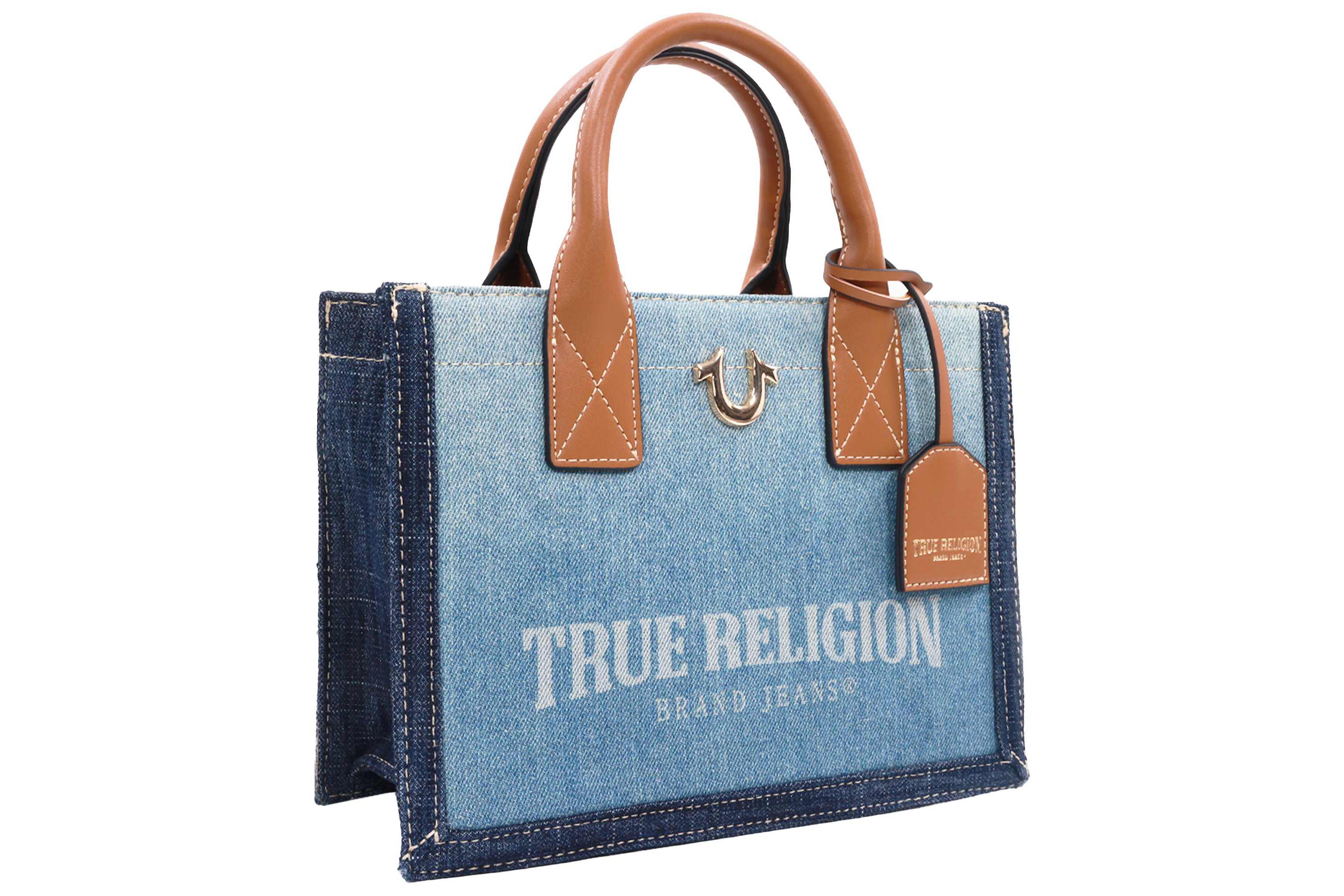 True Religion Modern Edge Denim Tote