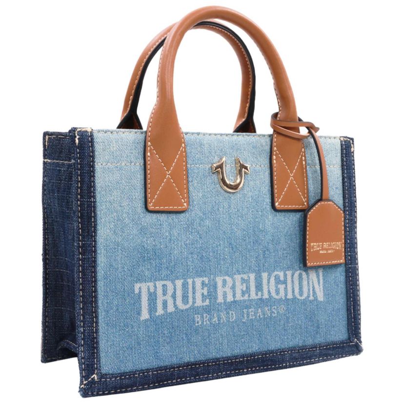 True Religion Modern Edge Denim Tote