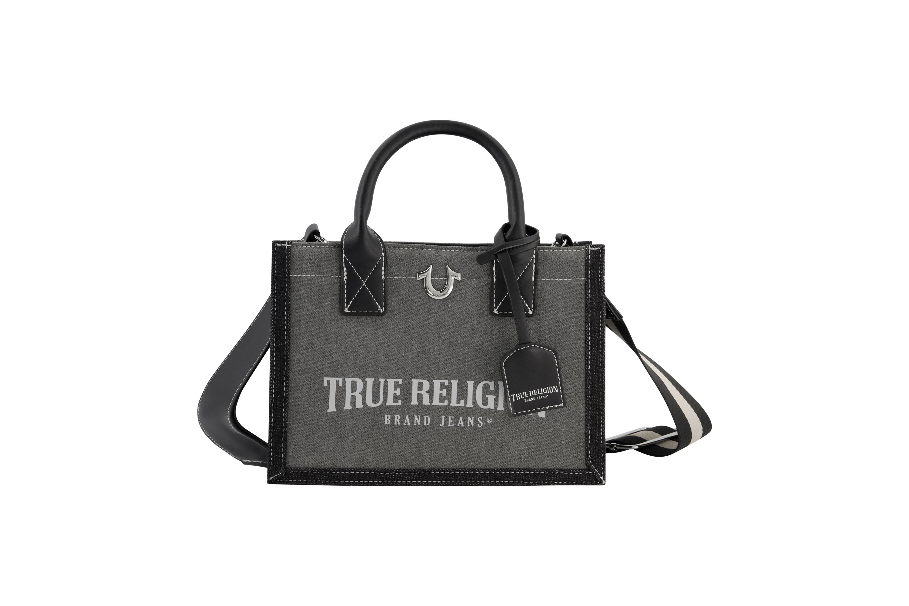 True Religion Modern Edge Denim Tote