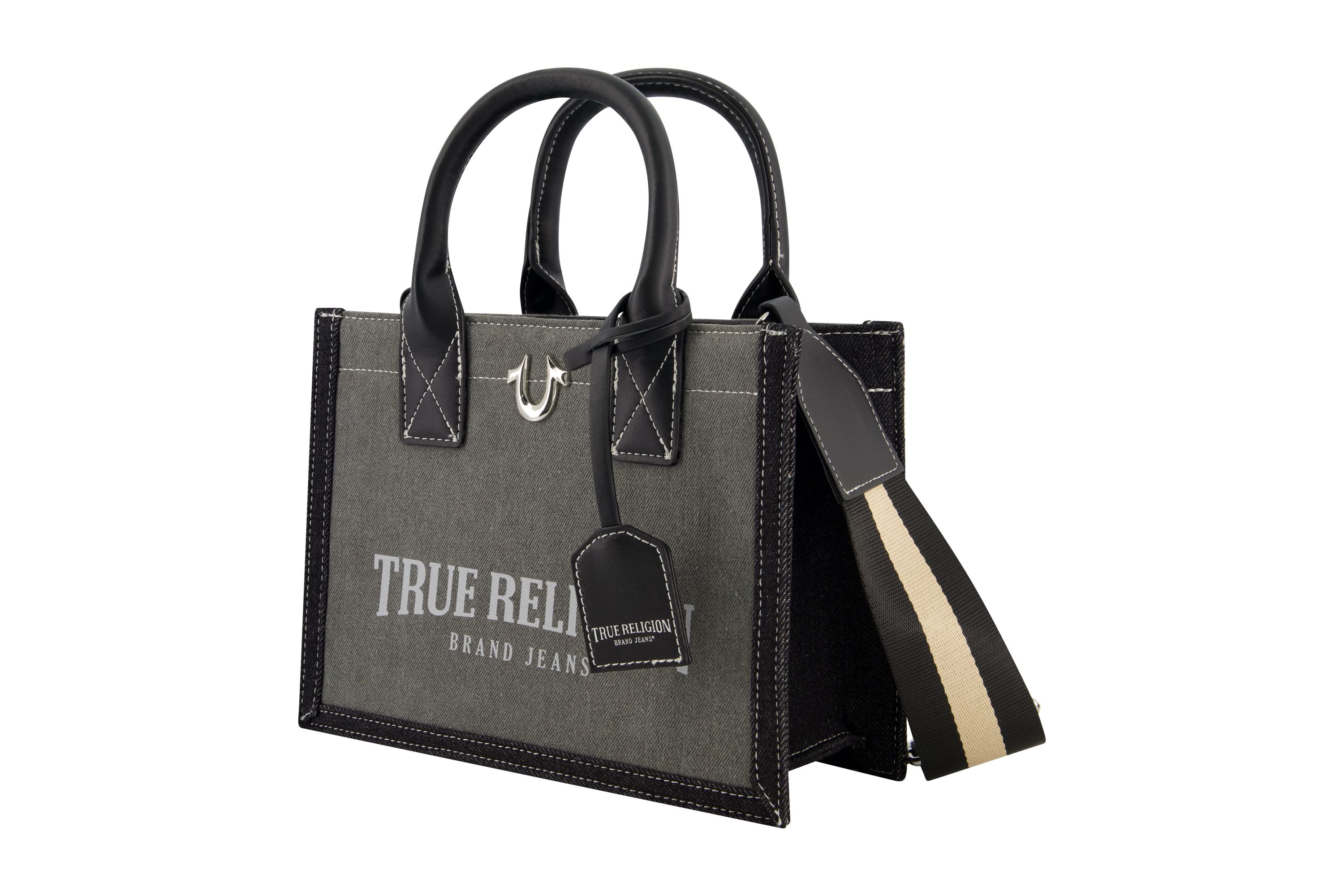 True Religion Modern Edge Denim Tote