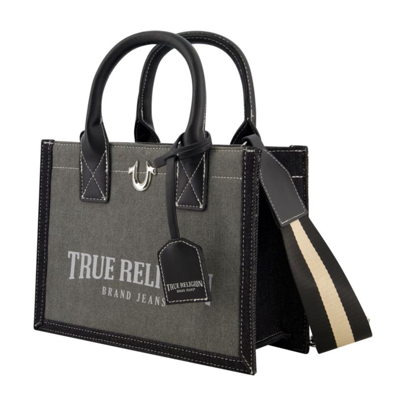 True Religion Modern Edge Denim Tote
