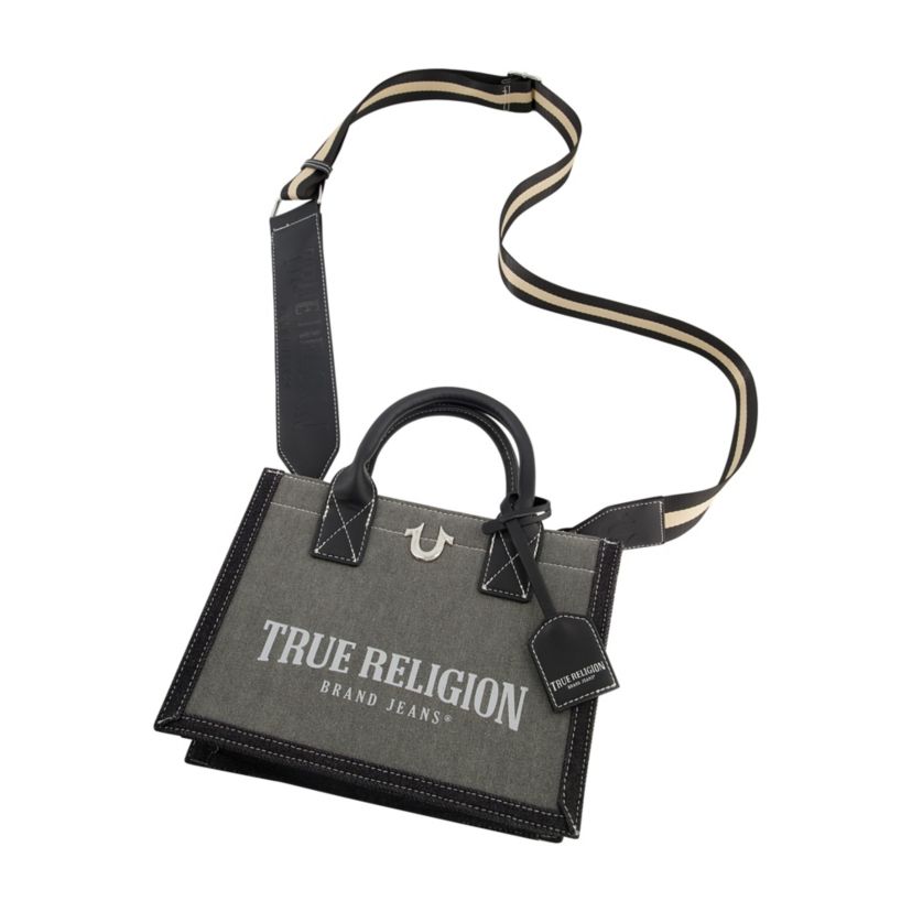 True Religion Modern Edge Denim Tote