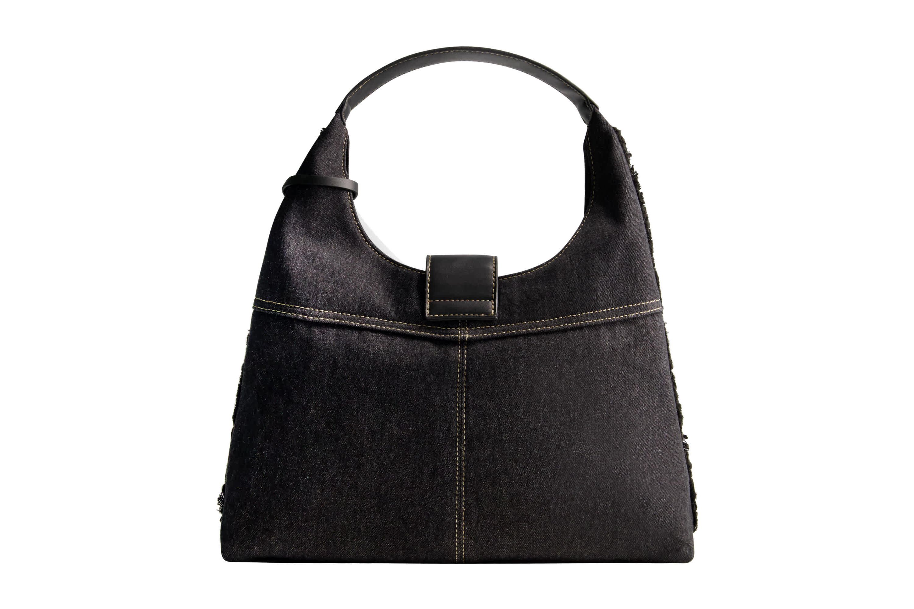 True Religion Frayed Denim Hobo
