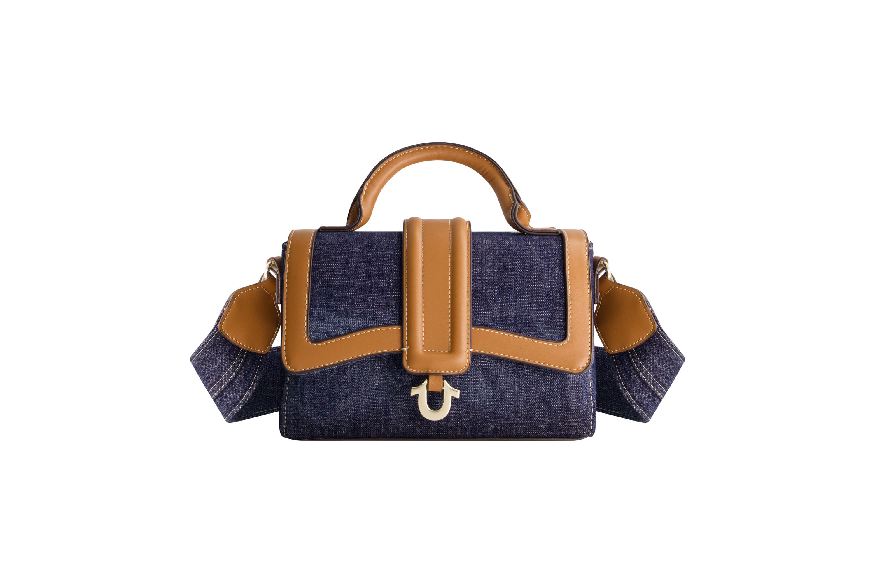 True Religion Mini Denim Satchel