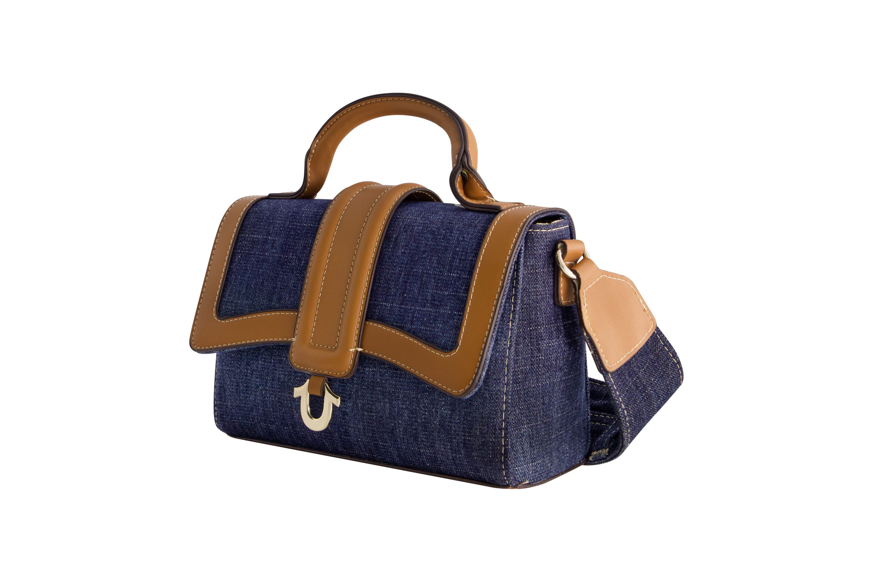 True Religion Mini Denim Satchel
