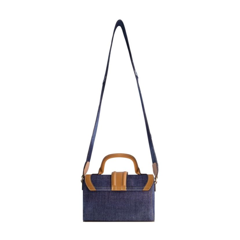 True Religion Mini Denim Satchel