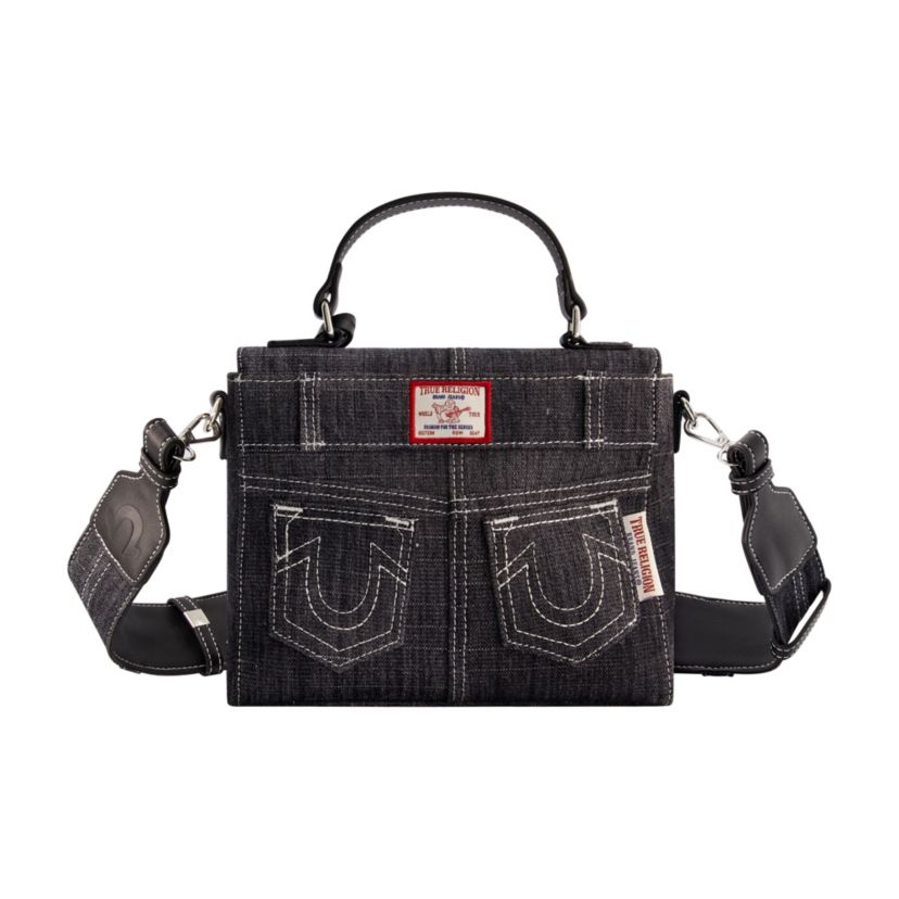 True Religions Jean Pocket Mini Flap