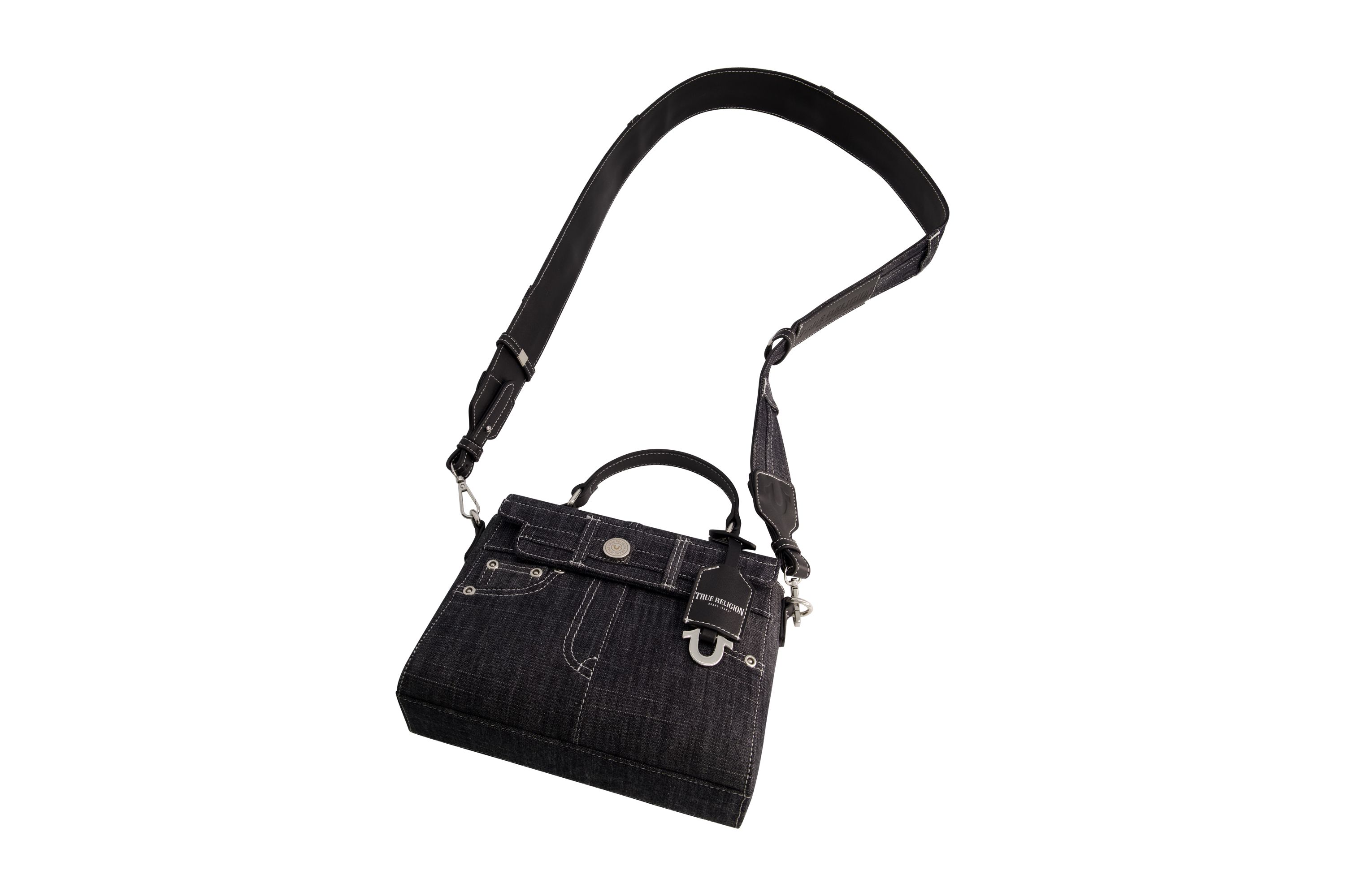 True Religions Jean Pocket Mini Flap