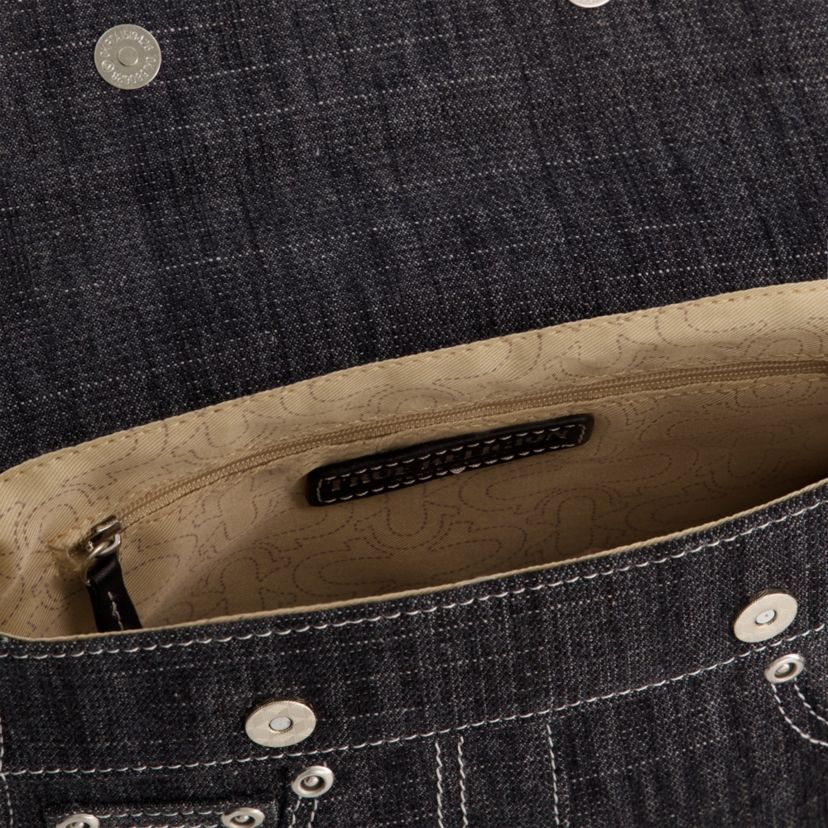 True Religions Jean Pocket Mini Flap