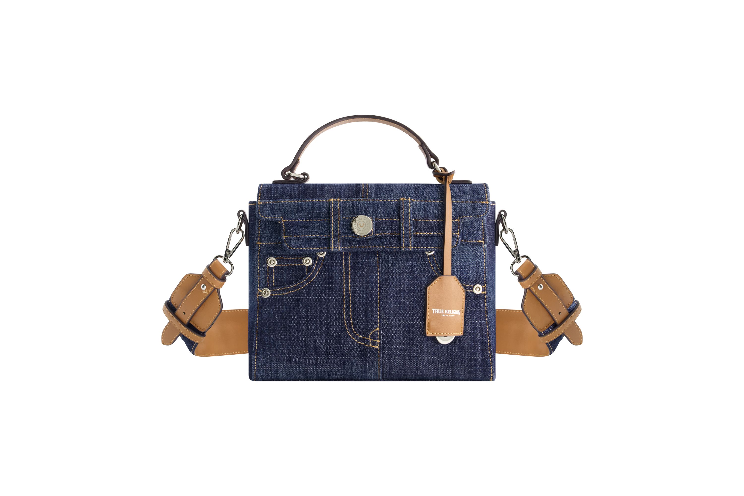 True Religions Jean Pocket Mini Flap