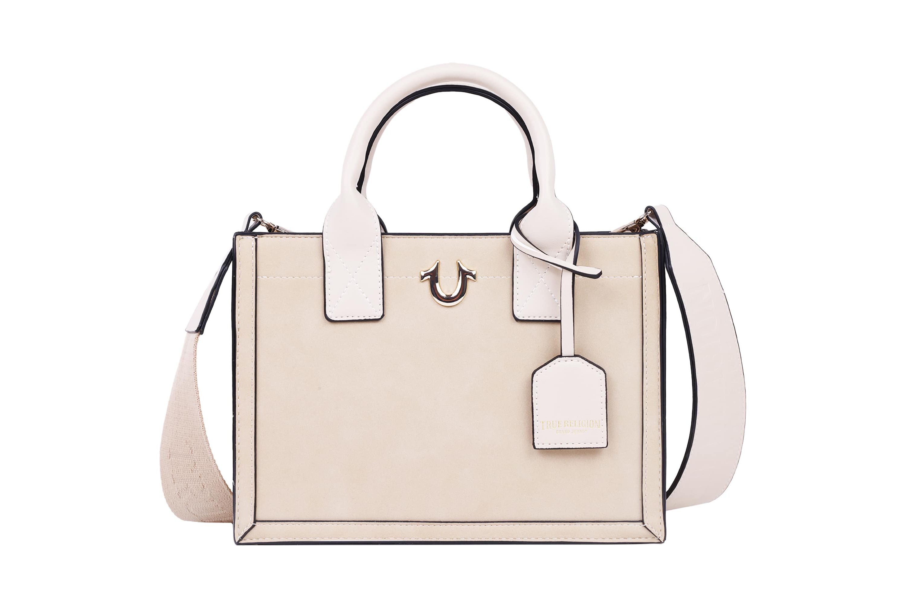 True Religion Modern Edge Suede Tote