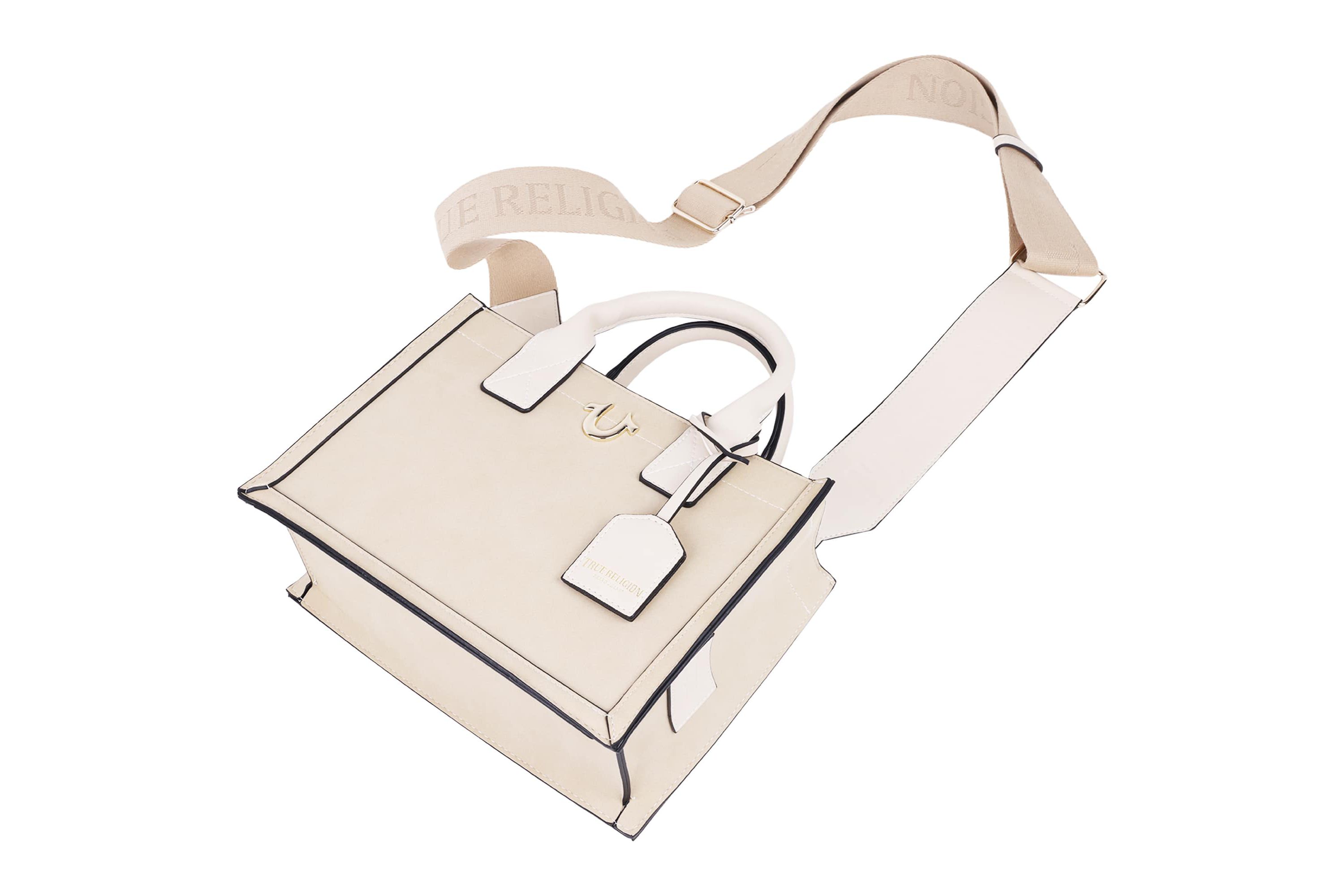 True Religion Modern Edge Suede Tote