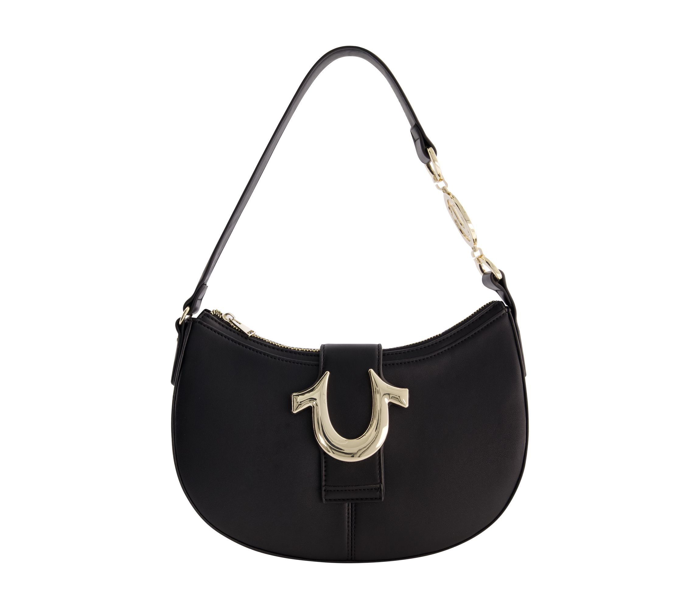 True Religion Horseshoe Strap Crescent Hobo