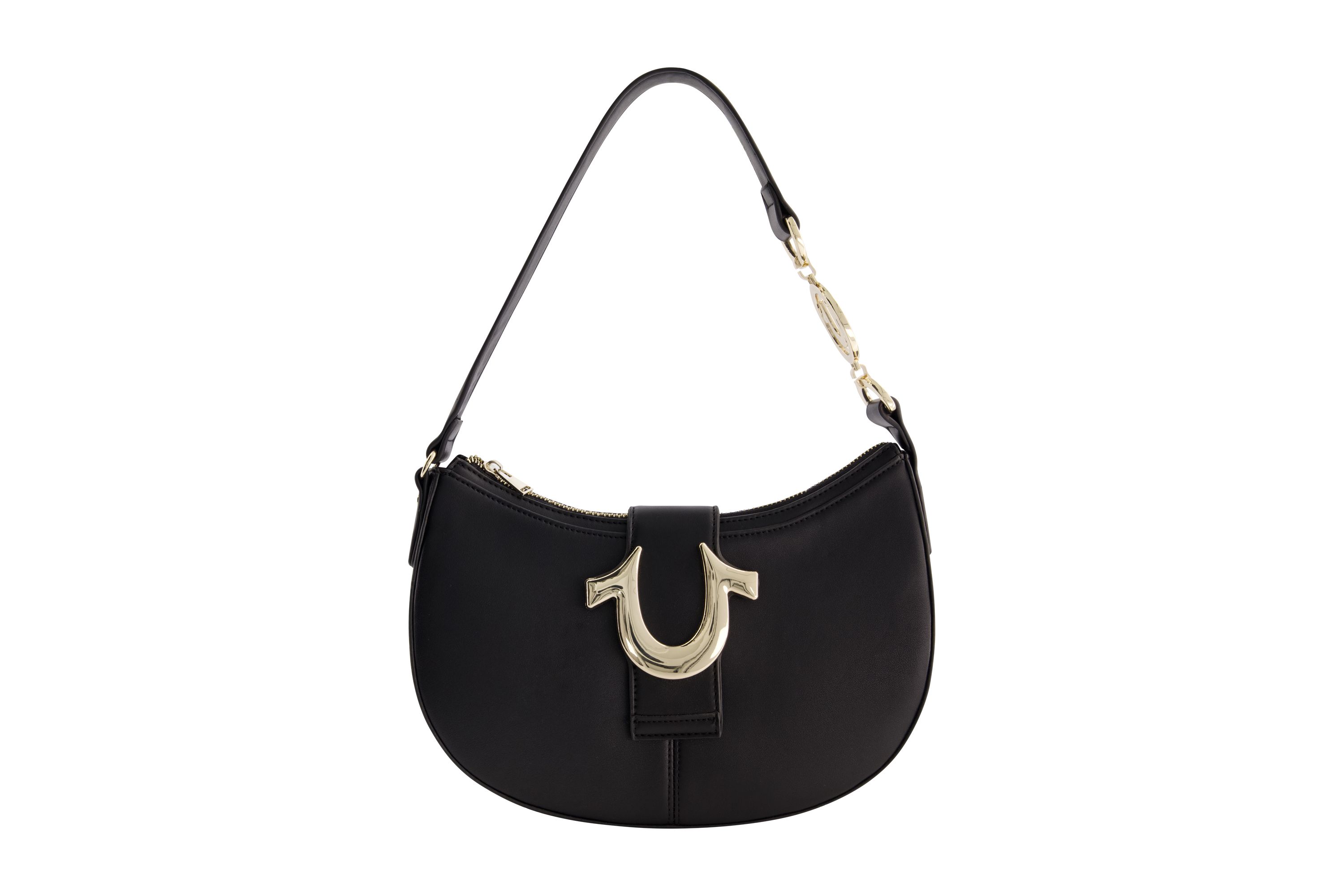True Religion Horseshoe Strap Crescent Hobo