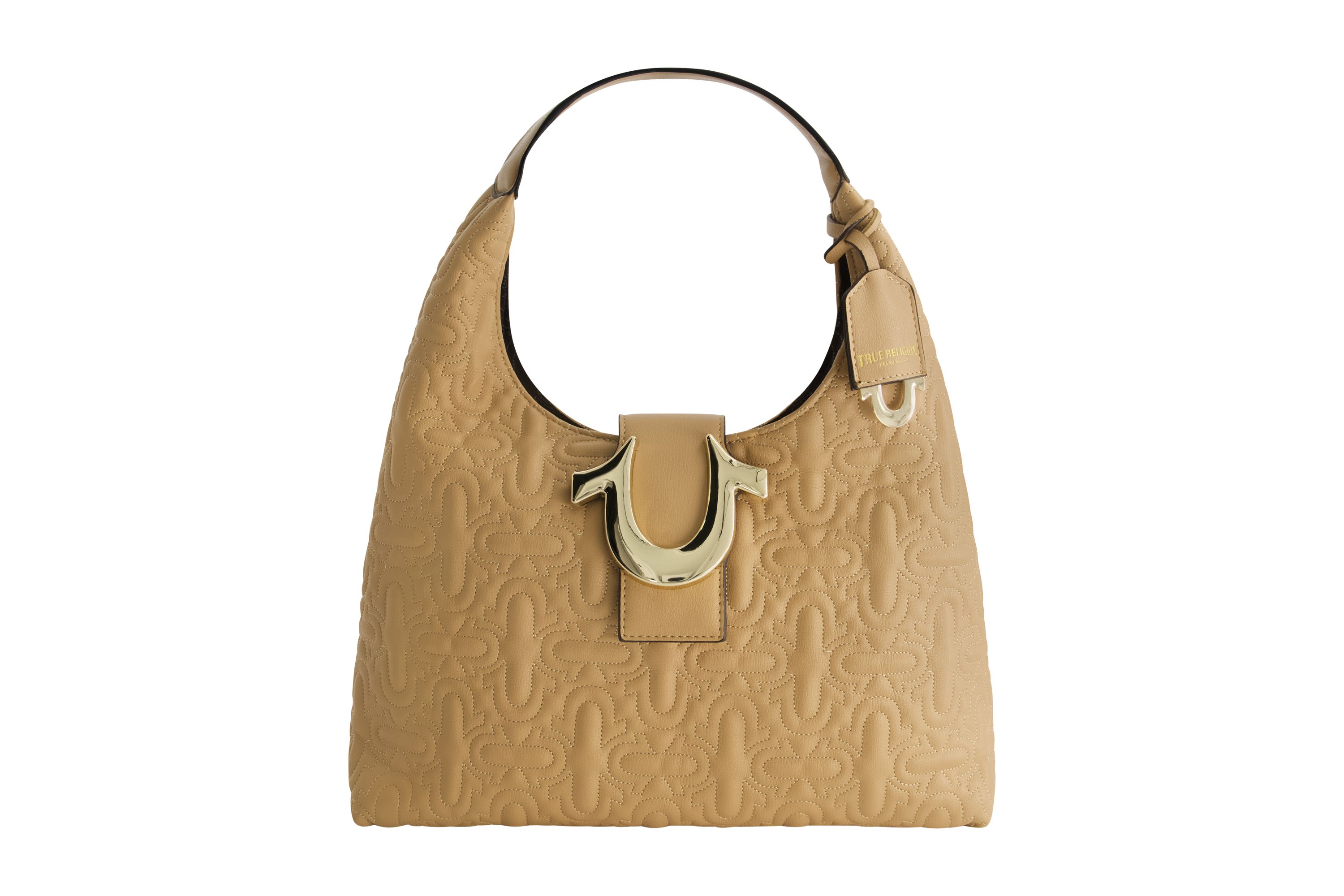 True Religion Quilted Horseshoe Medium Hobo