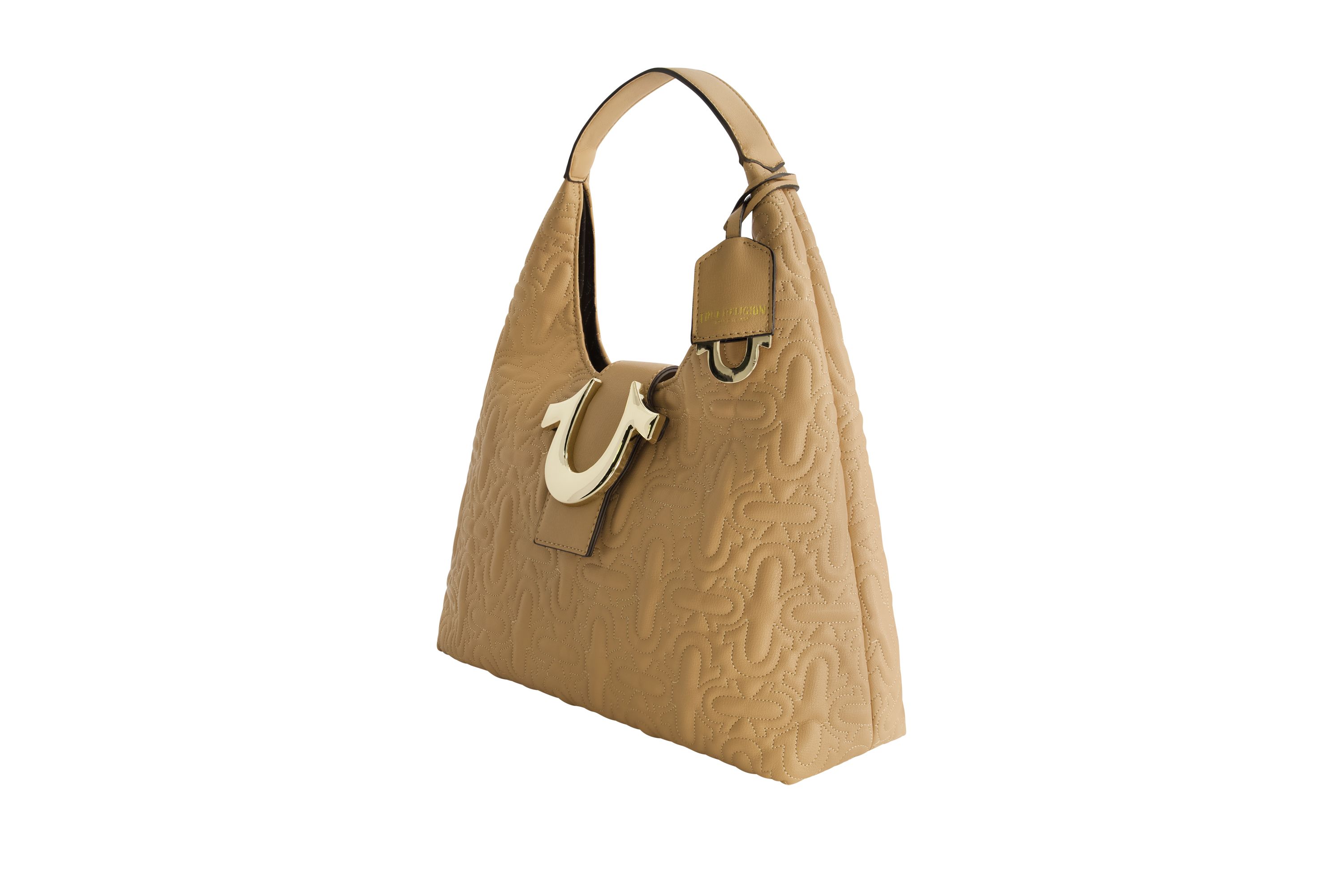 True Religion Quilted Horseshoe Medium Hobo