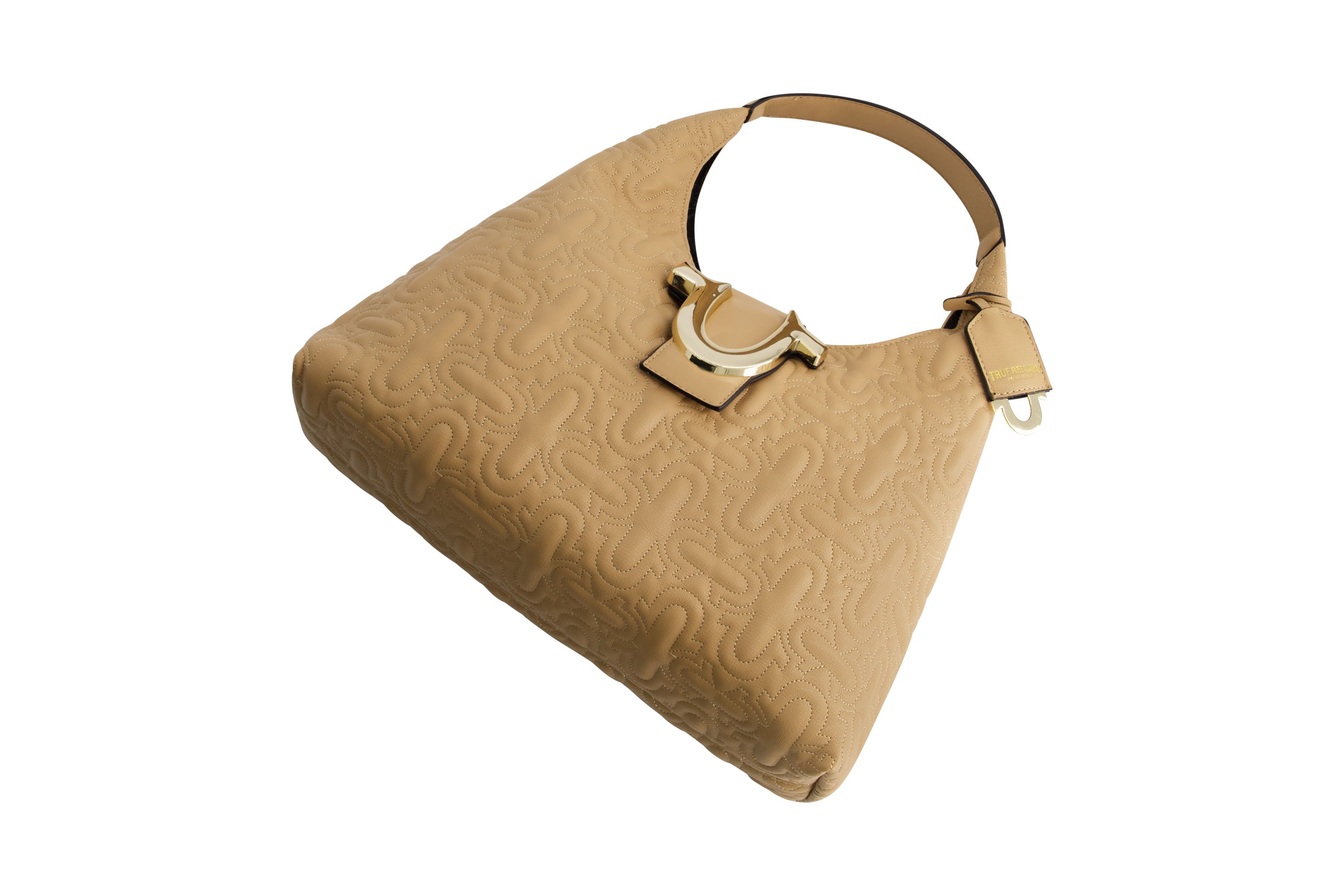 True Religion Quilted Horseshoe Medium Hobo