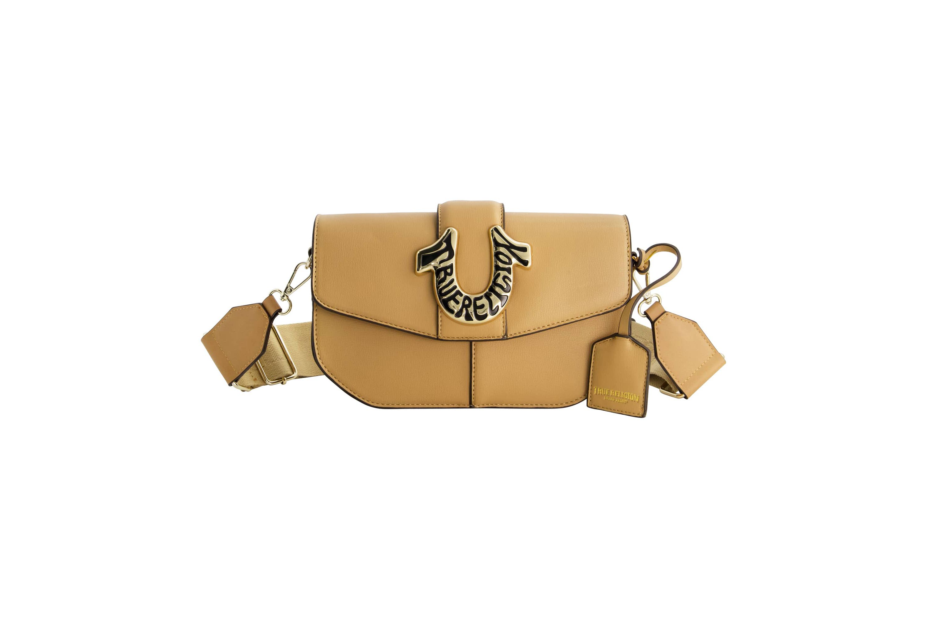True Religion Shoulder Bag with Signature Logo Accent