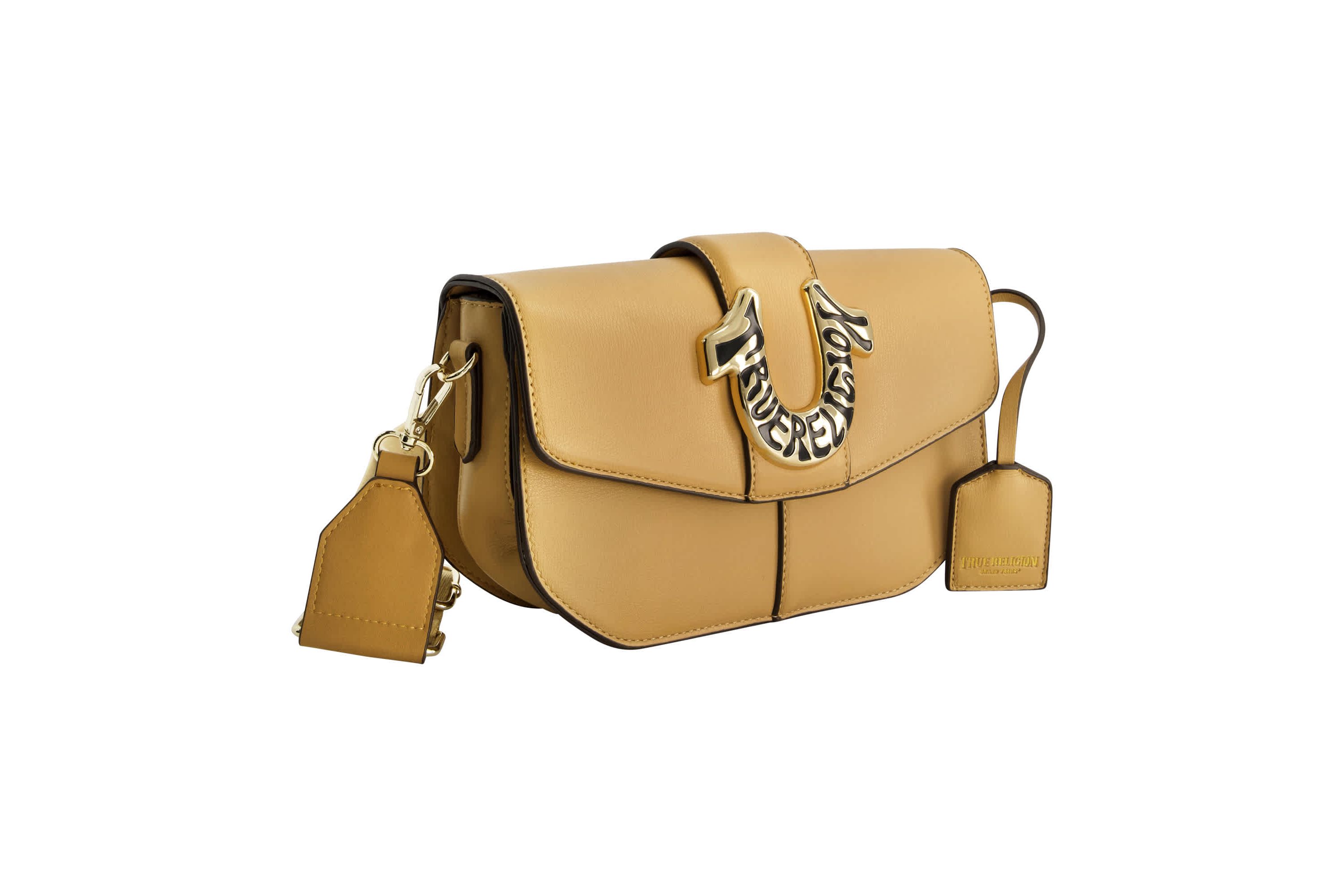 True Religion Shoulder Bag with Signature Logo Accent