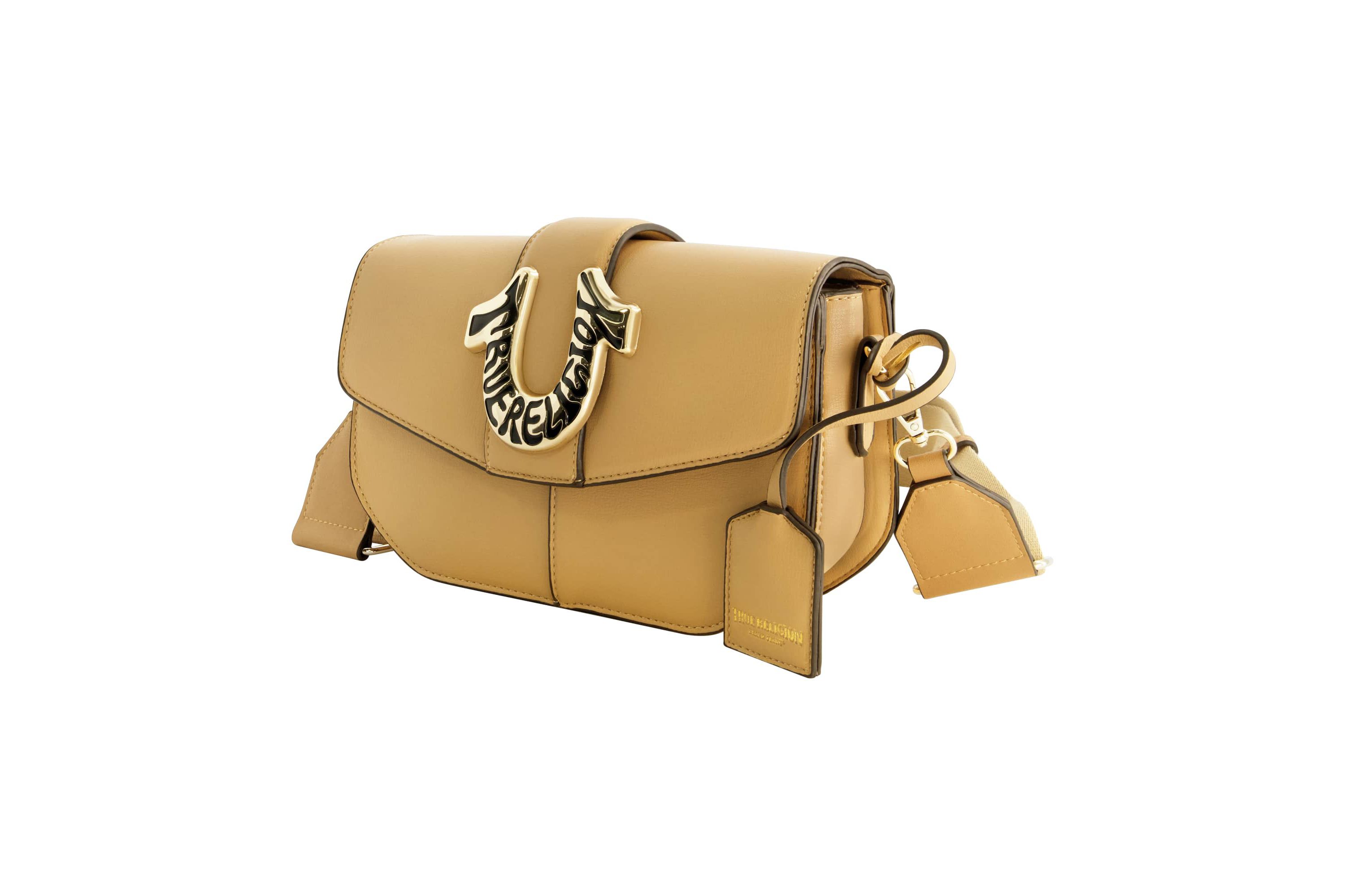 True Religion Shoulder Bag with Signature Logo Accent