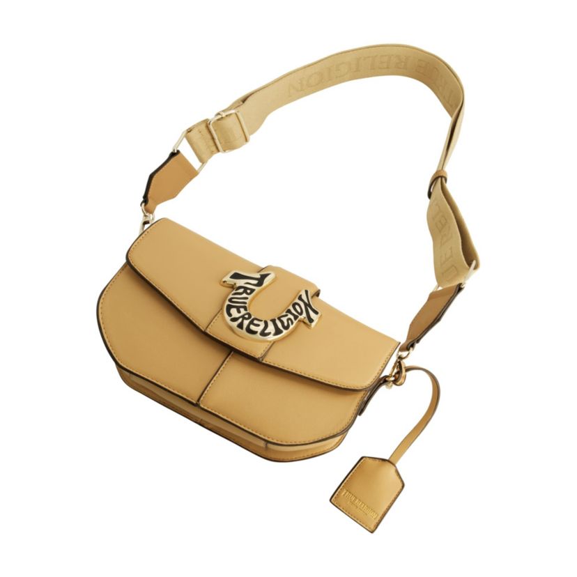 True Religion Shoulder Bag with Signature Logo Accent