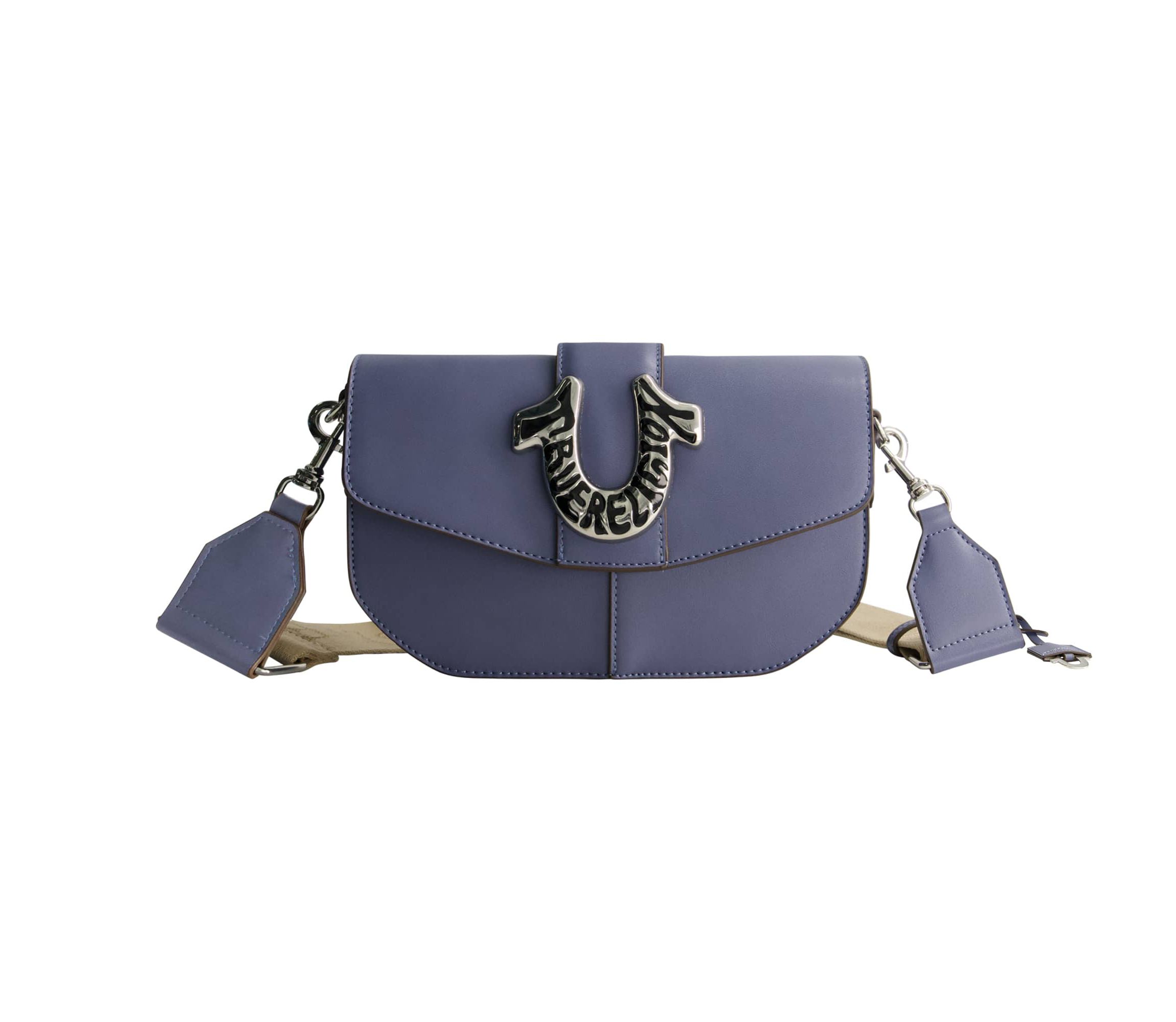 True Religion Shoulder Bag with Signature Logo Accent