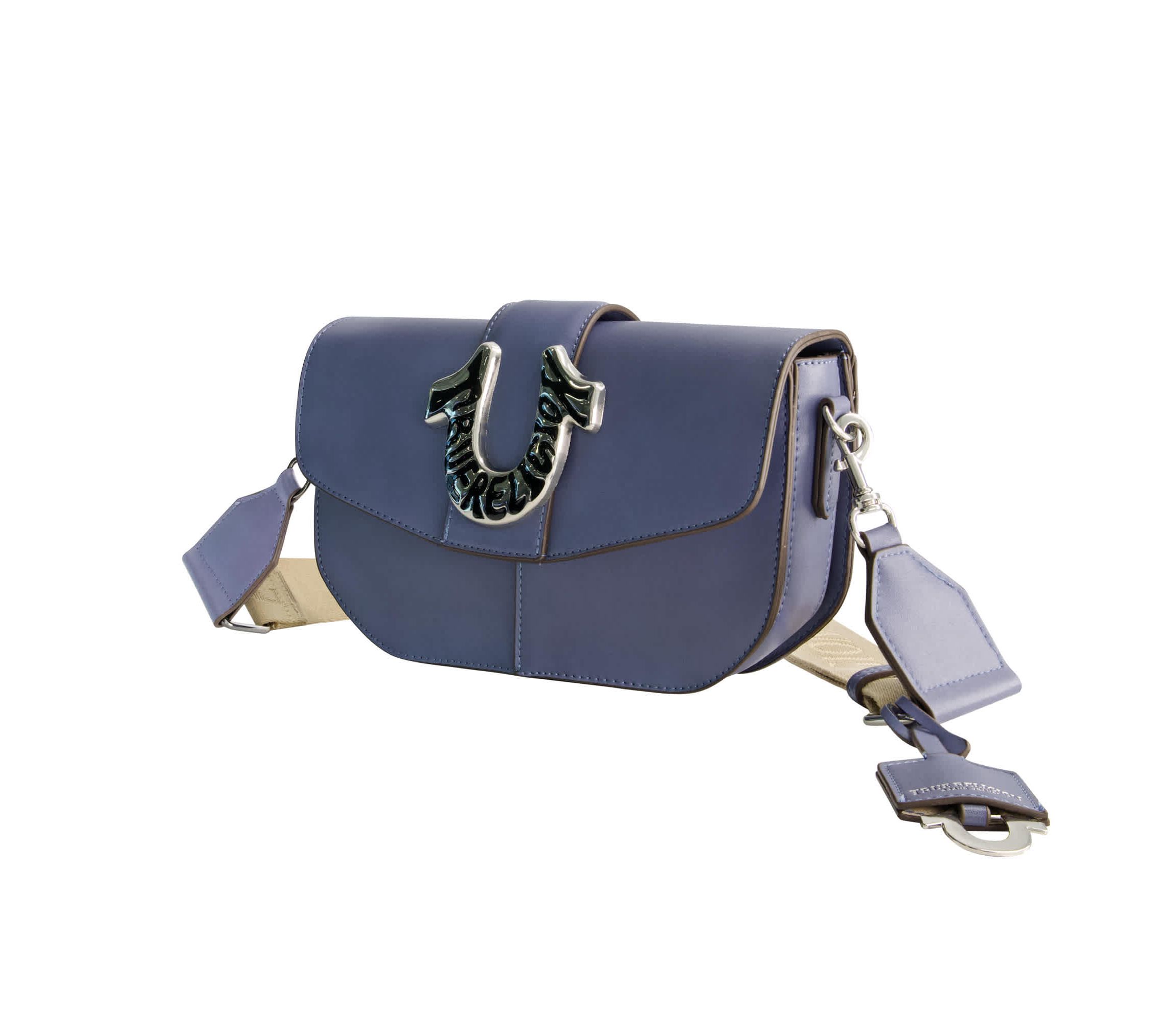 True Religion Shoulder Bag with Signature Logo Accent