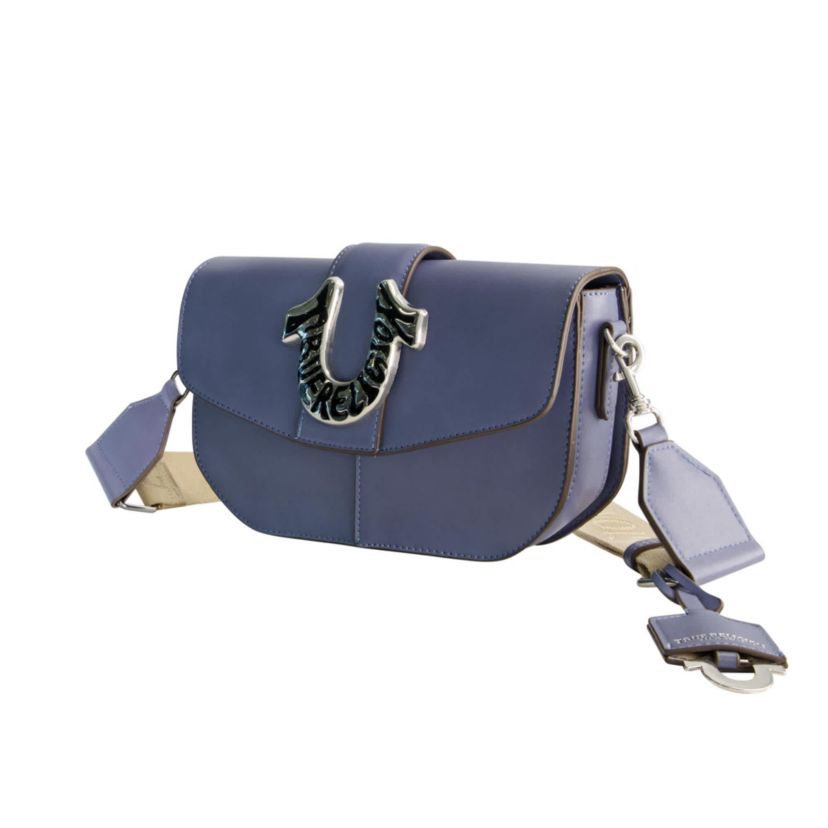 True Religion Shoulder Bag with Signature Logo Accent