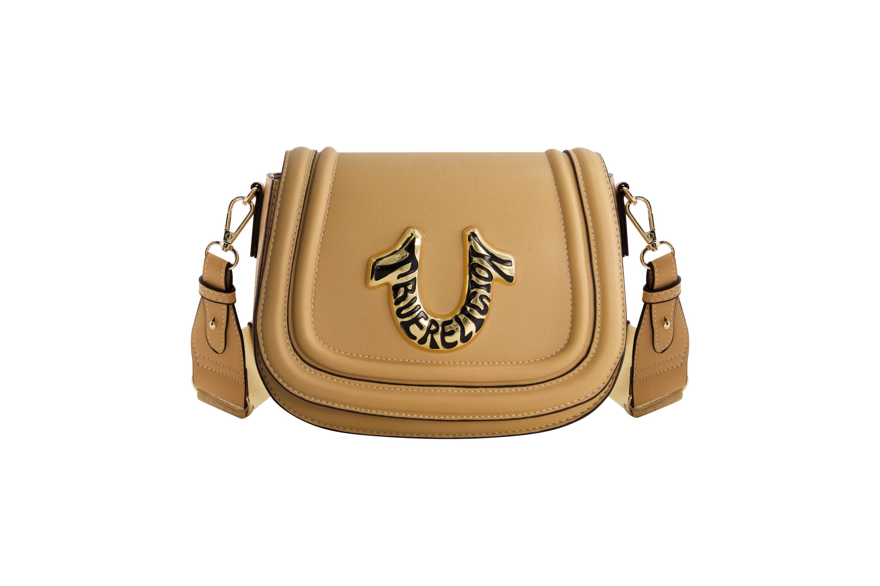 True Religion Womens Crossbody Bag with Branded Logo Detail