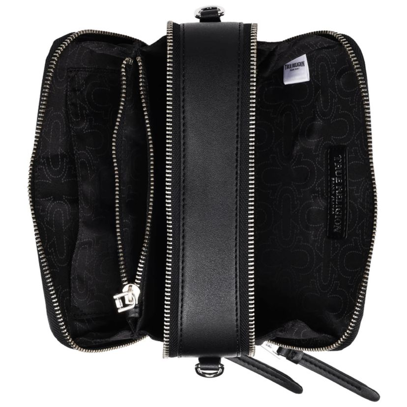True Religion Double-Zip Horseshoe Camera Bag