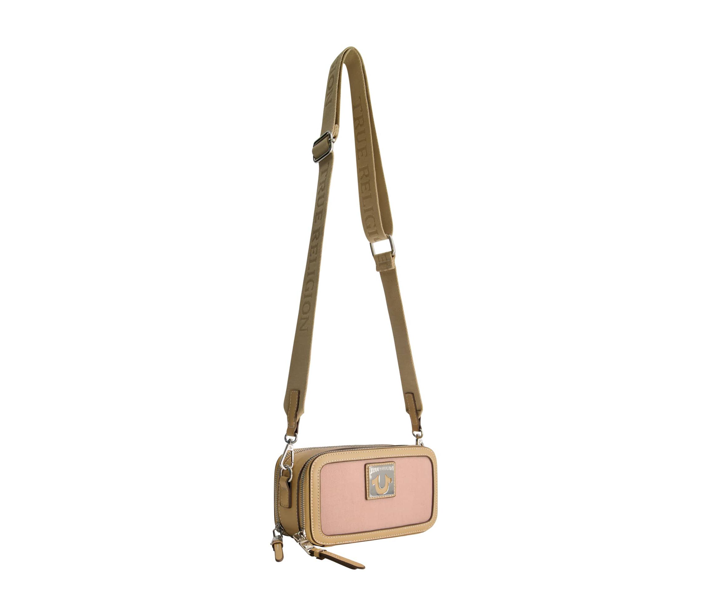True Religion Horseshoe Plaque Crossbody Camera Bag