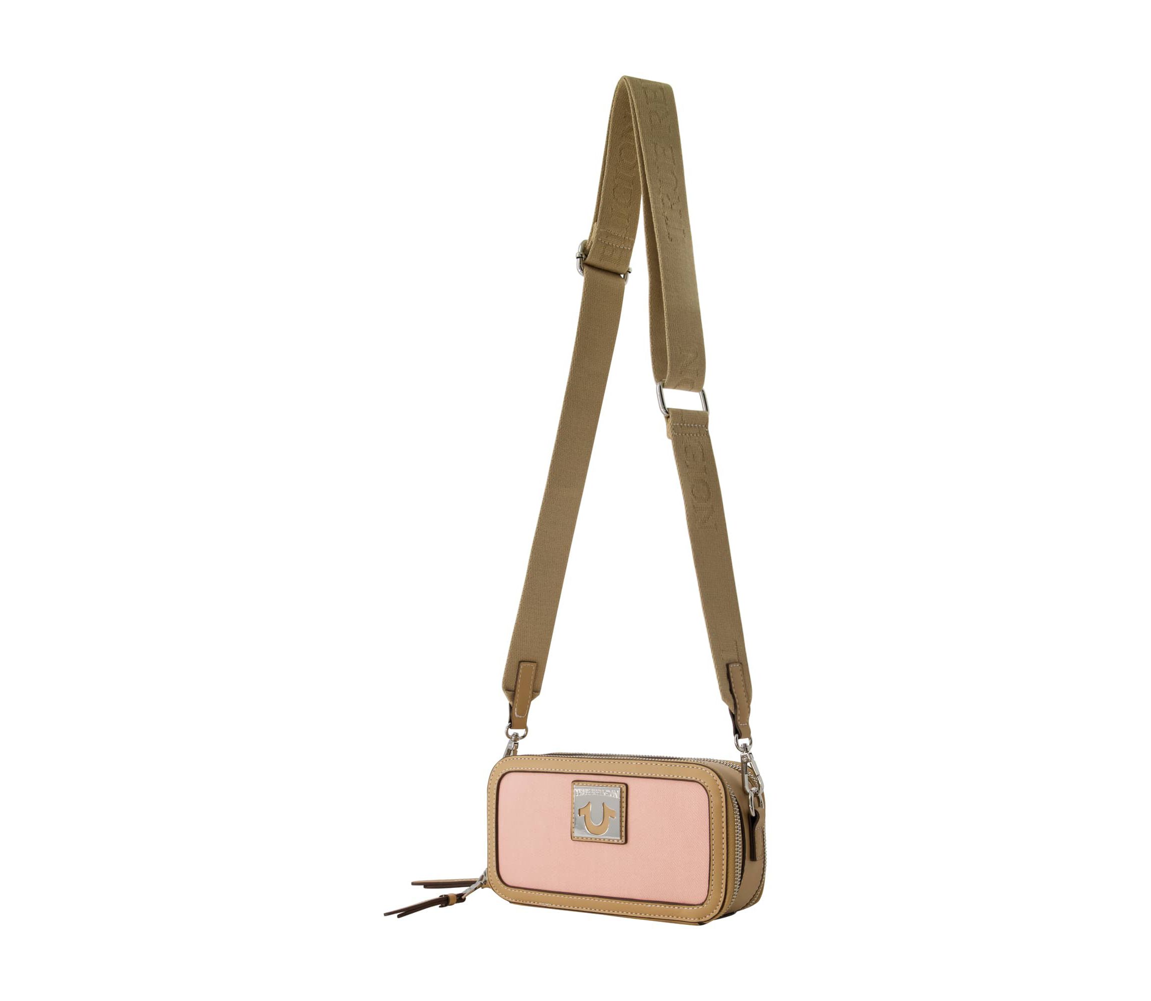 True Religion Horseshoe Plaque Crossbody Camera Bag