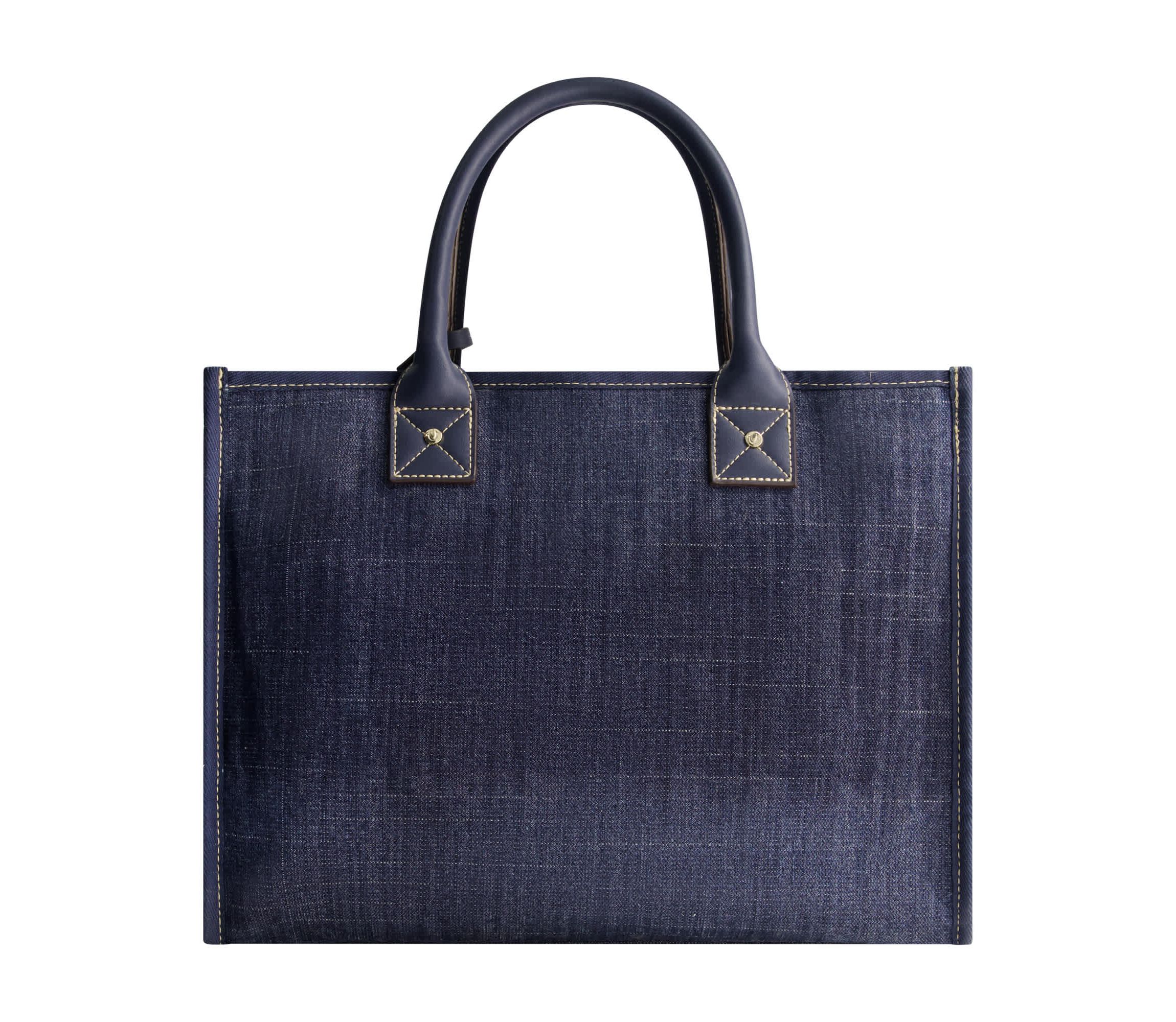 True Religion Buddha Pocket Denim Tote