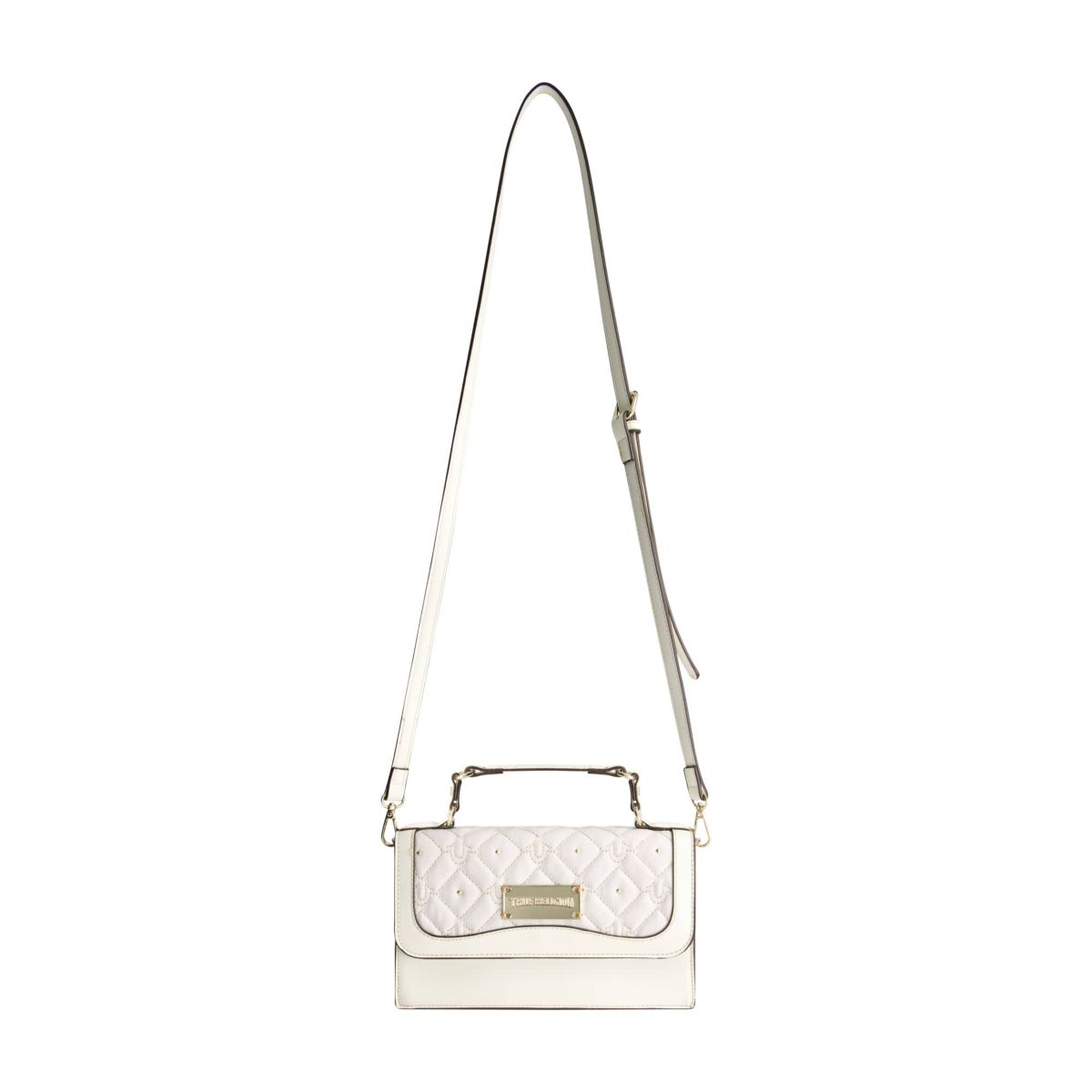 True Religion Studded Denim Flap Bag