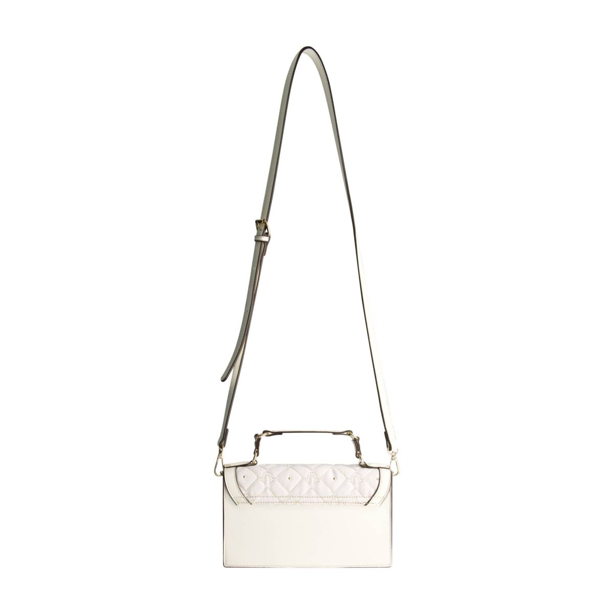 True Religion Studded Denim Flap Bag