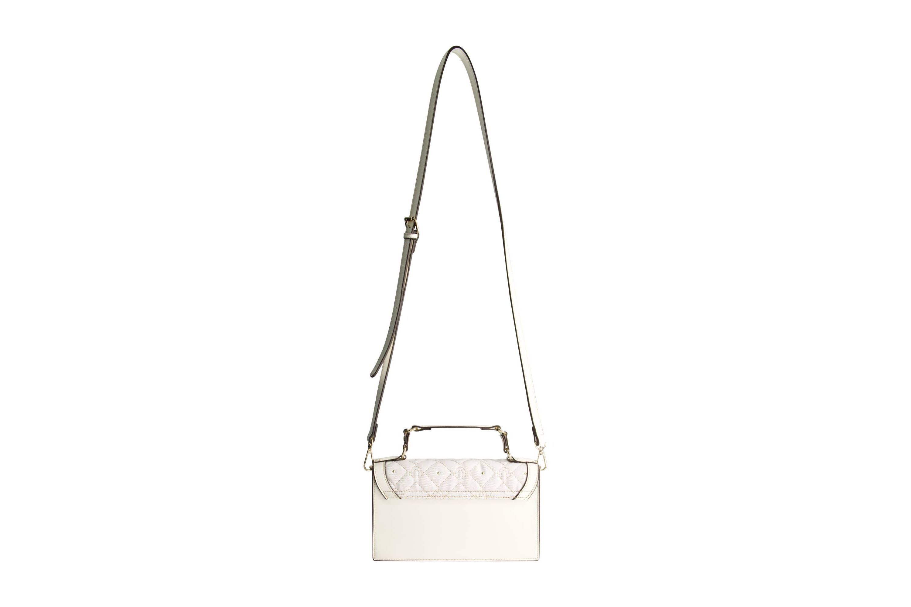 True Religion Studded Denim Flap Bag