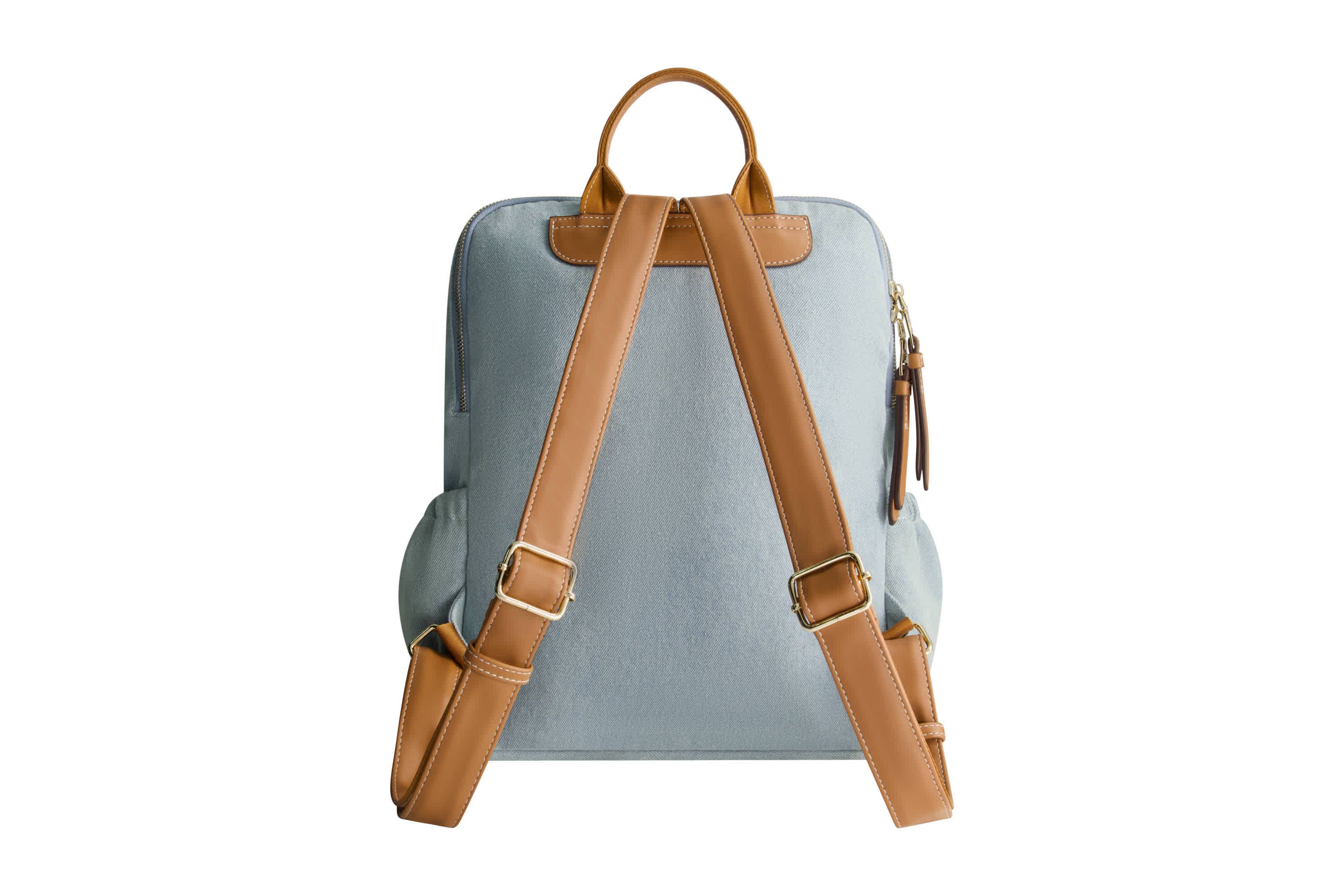True Religion Buddha Pocket Denim Backpack