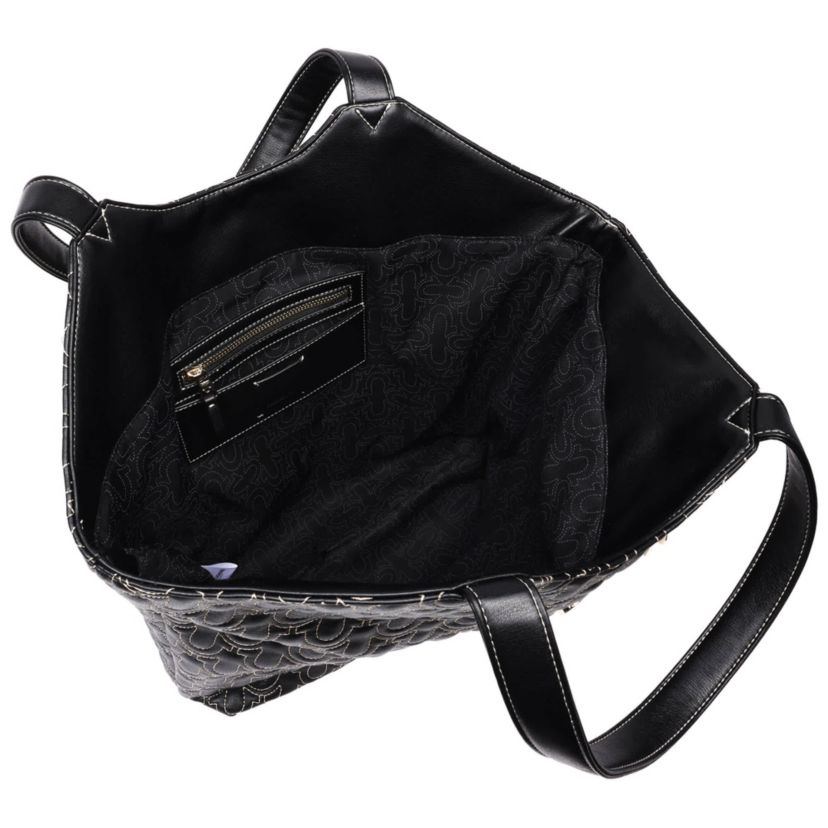 True Religion Horseshoe Quilt Charm Tote