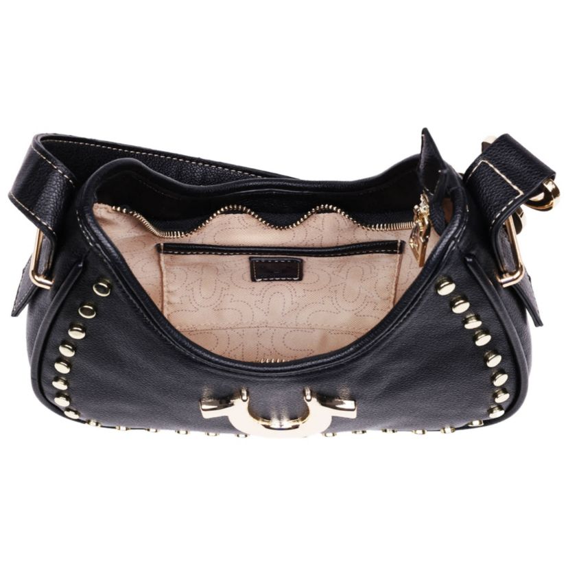 True Religion Studded Pebble Hobo Bag