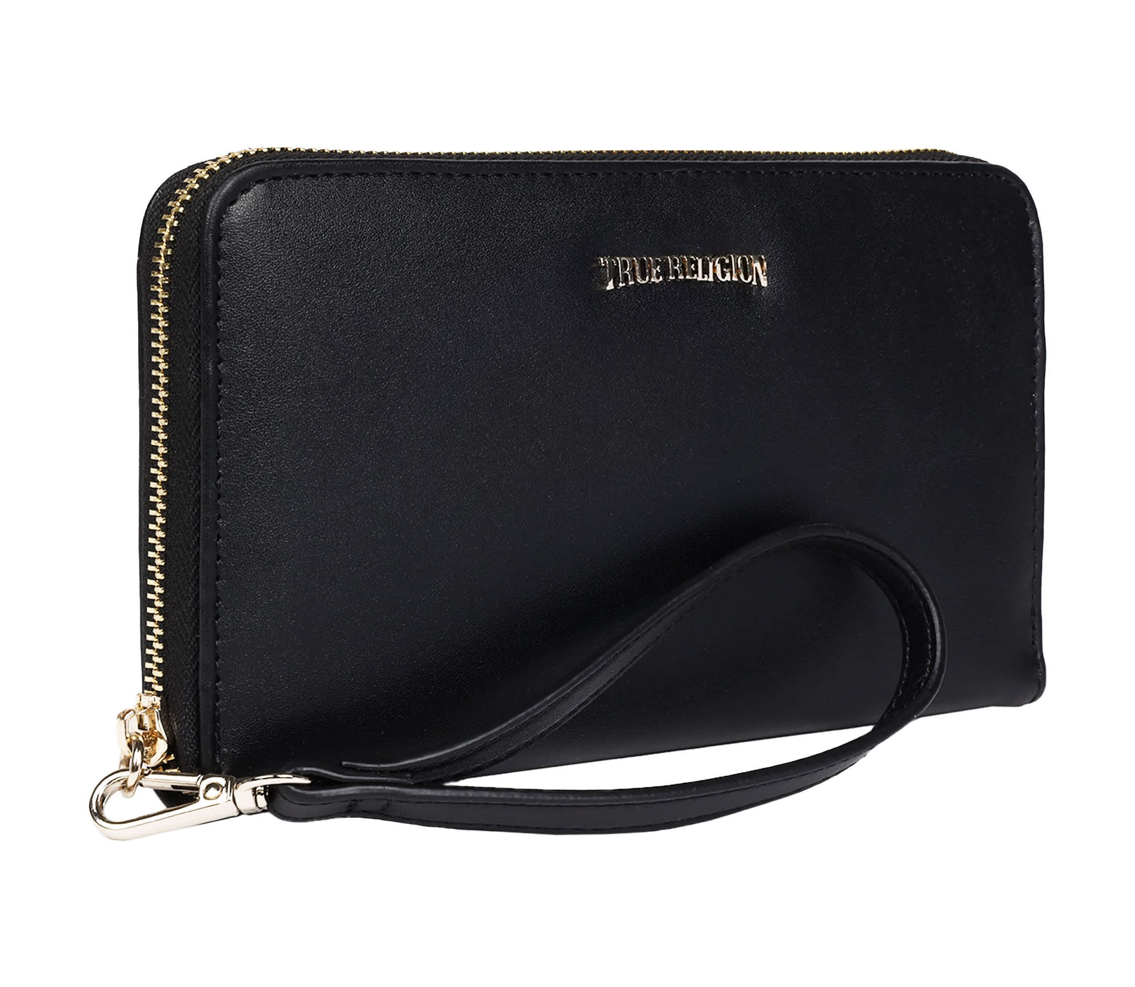 True Religion East/West Zip-Around Wallet