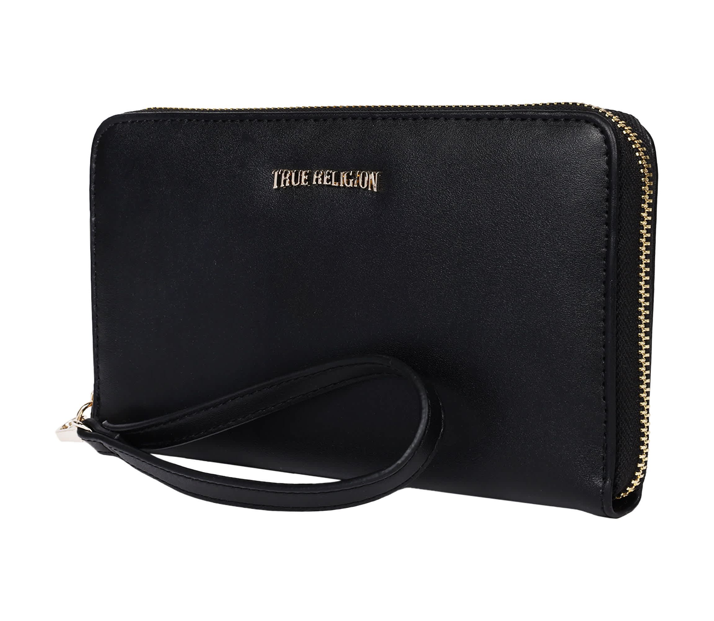 True Religion East/West Zip-Around Wallet